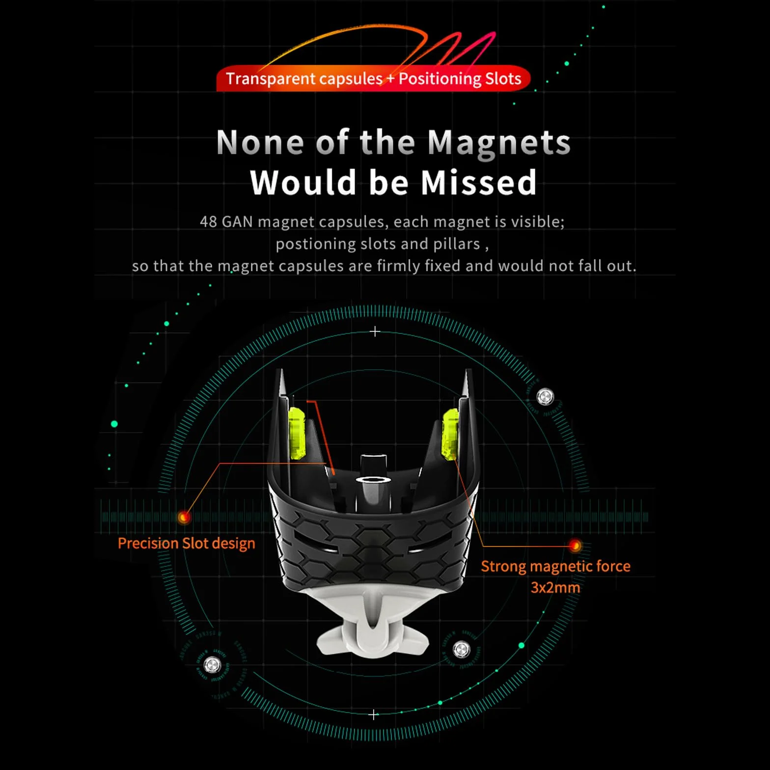 GAN 356M lite Magnetyczna Kostka 3x3, Speed Cube Original z IPG i GES+, Magic Cube lekka magnetyczna, GAN Cube proste wzornictwo, idealna łamigłówka dla dorosłych i dzieci