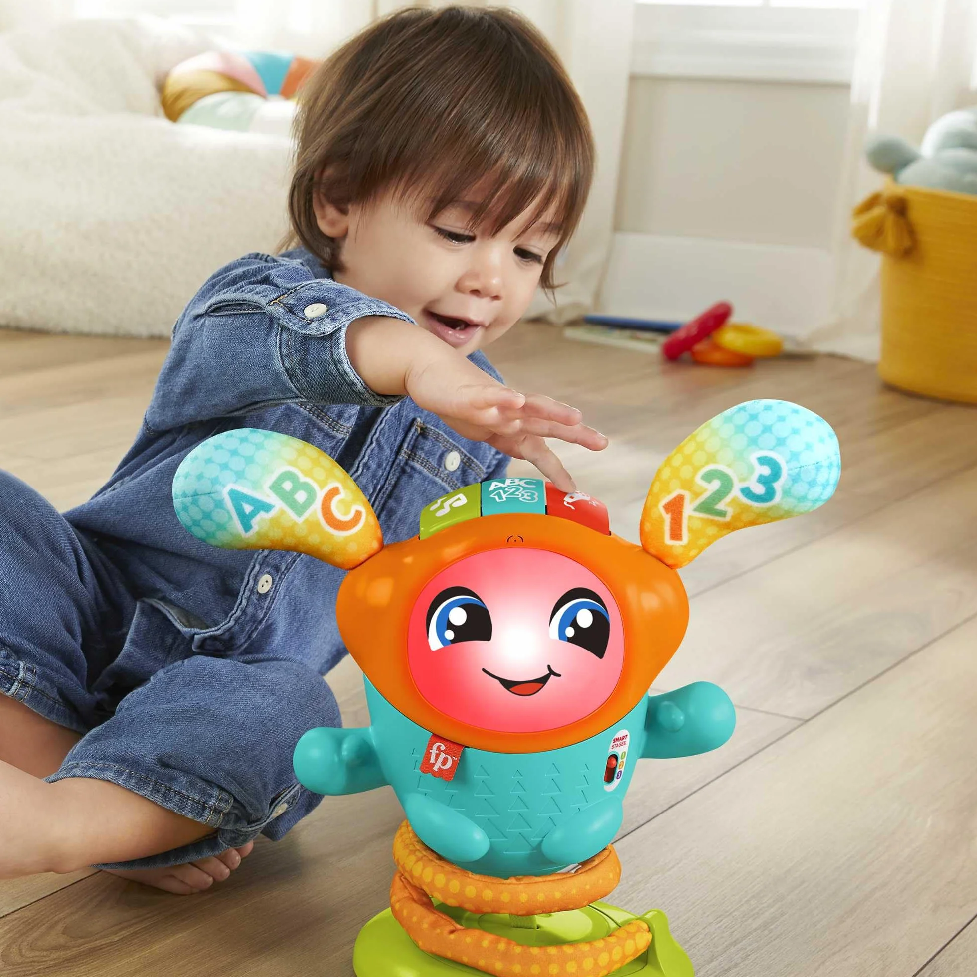 Fisher-Price Zabawka HJP92 Dj Bouncin' Beats, Multi, 16,9 x 29,6 x 33 Centymetry