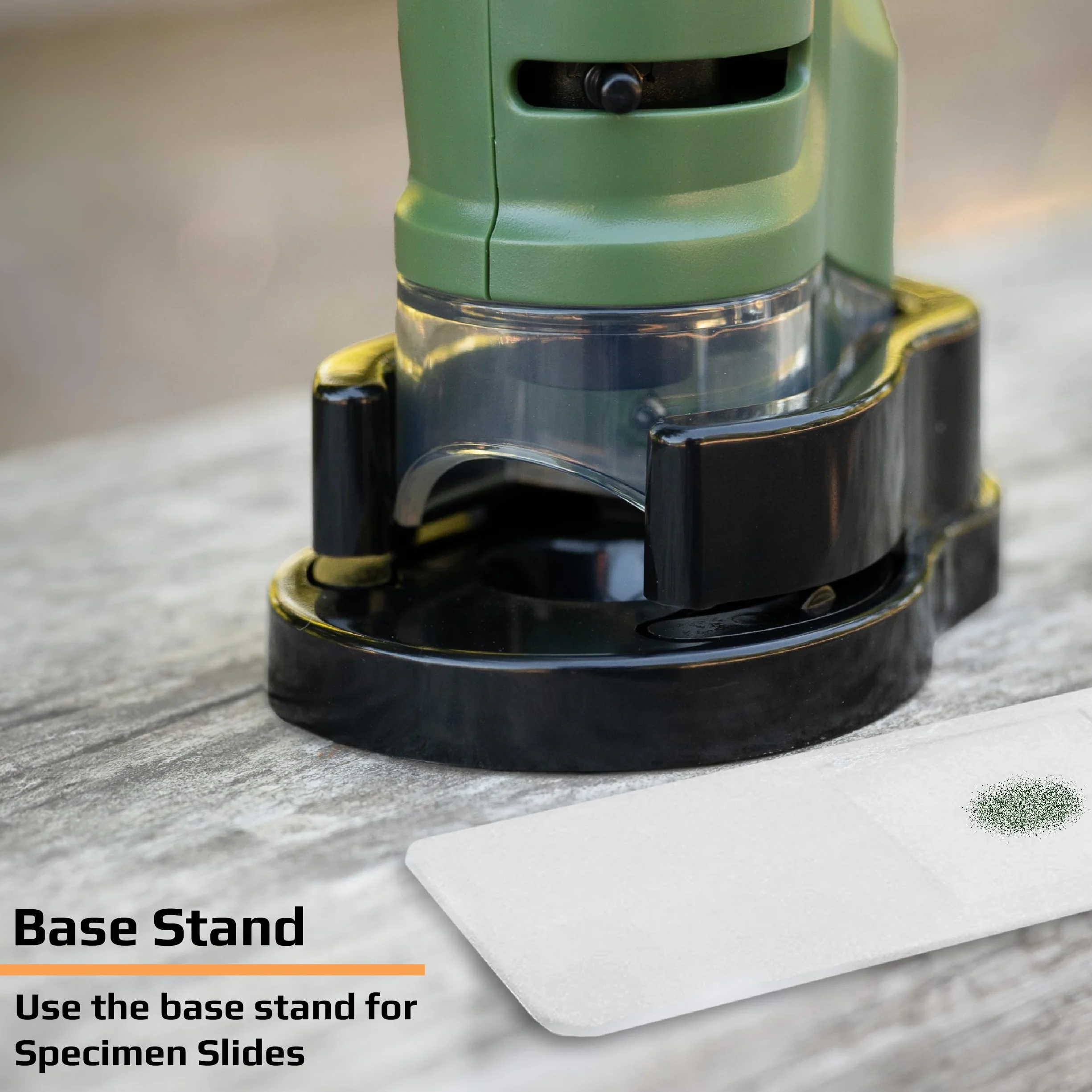 Carson Microbrite MM-24 Mikroskop, Zielony, 1.5"x8.5"x6"