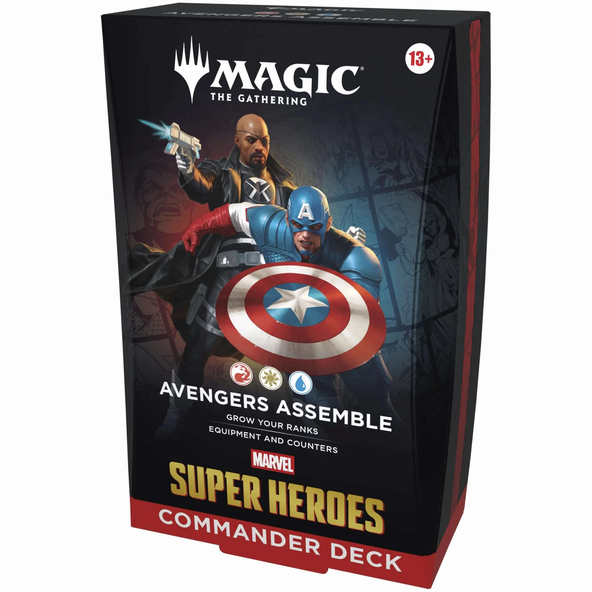 Magic: The Gathering | Talia dowódcy Commander Marvel Super Heroes — Avengers Assemble (Wersja Angielska)