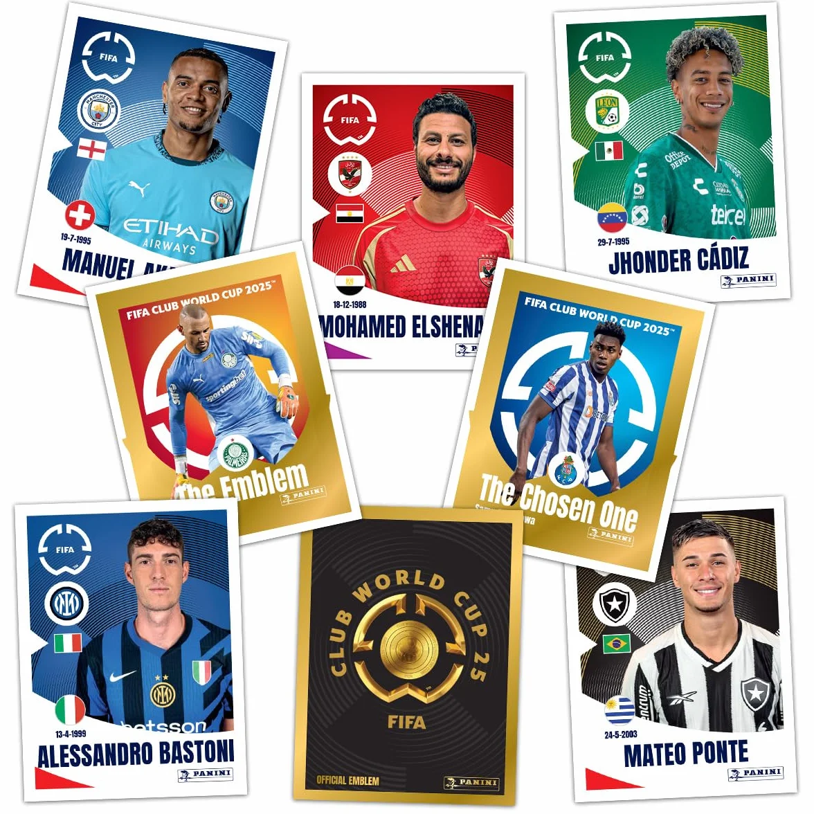 Panini FIFA Club World Cup 2025 Sticker Collection (pudełko z 50 torebkami)