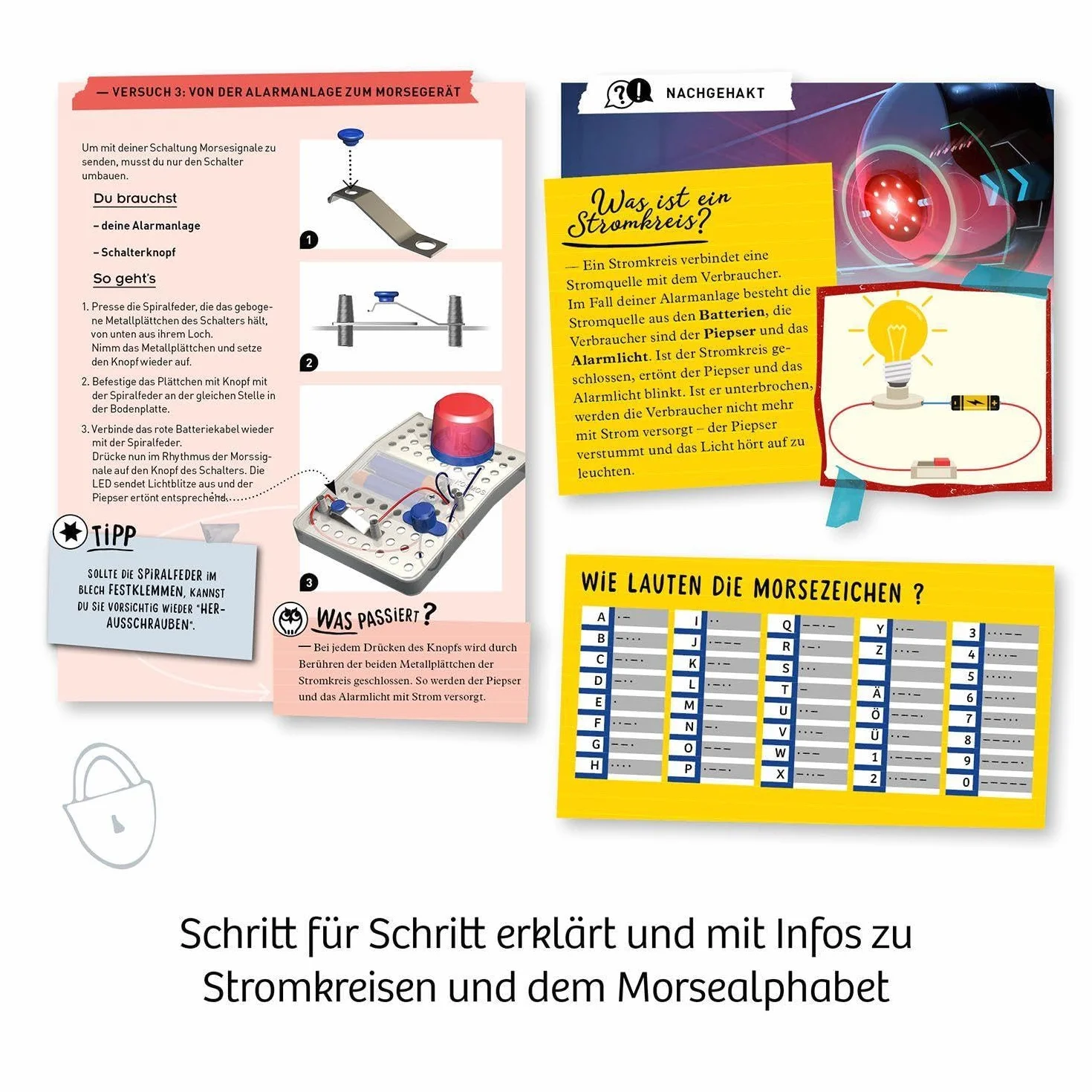 Elektro-Alarm: Experimentierkasten