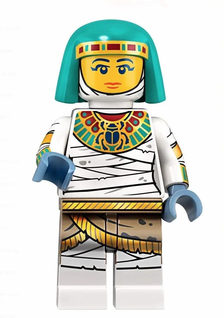 LEGO Minifigures Series 19 egipska mumia królowa minifigurka 71025 (Bagged)