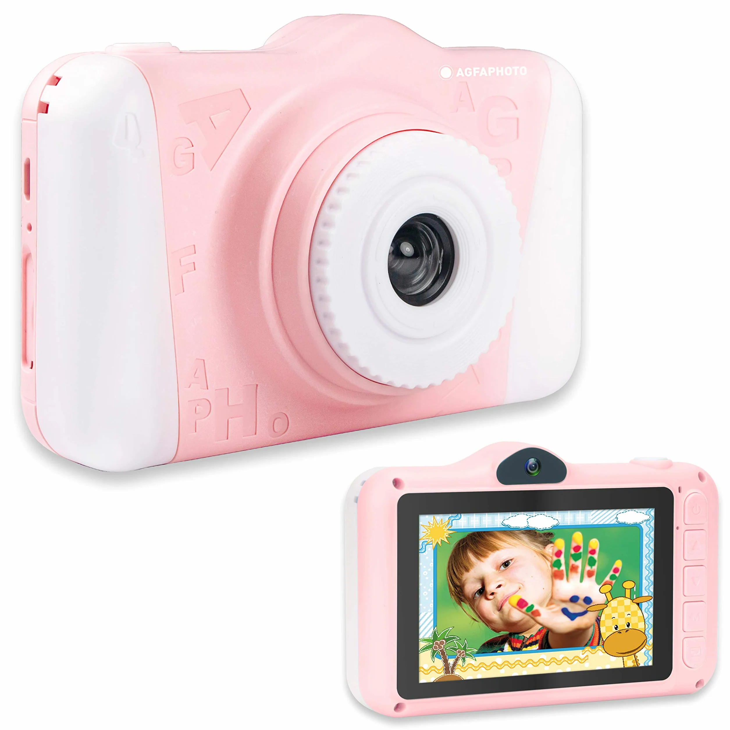 AGFAPHOTO Realikids Cam 2 Rose- Appareil Photo pour Enfant