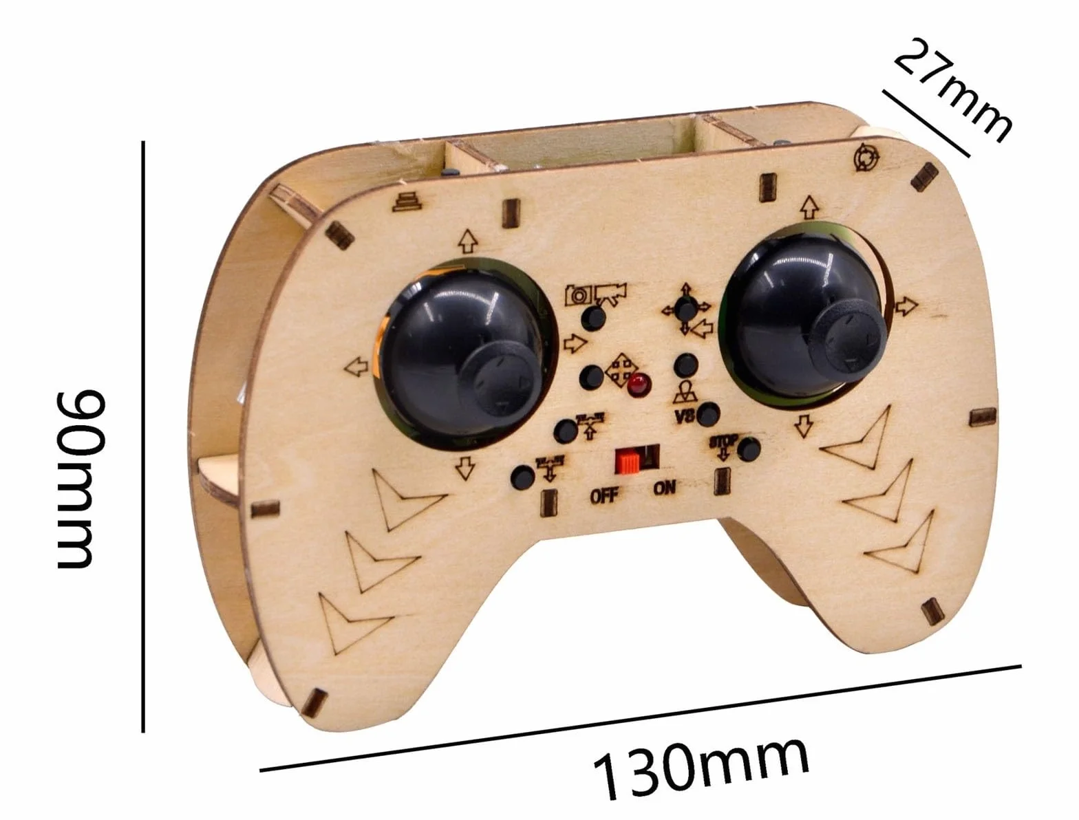 DIY Drewniane Klocki Latające, DIY Drewniany Zestaw Modeli Do Składania Drona Zdalnie Sterowany Samolot Treningowy Drewniany Montaż Quadcopter Mini Model Drona