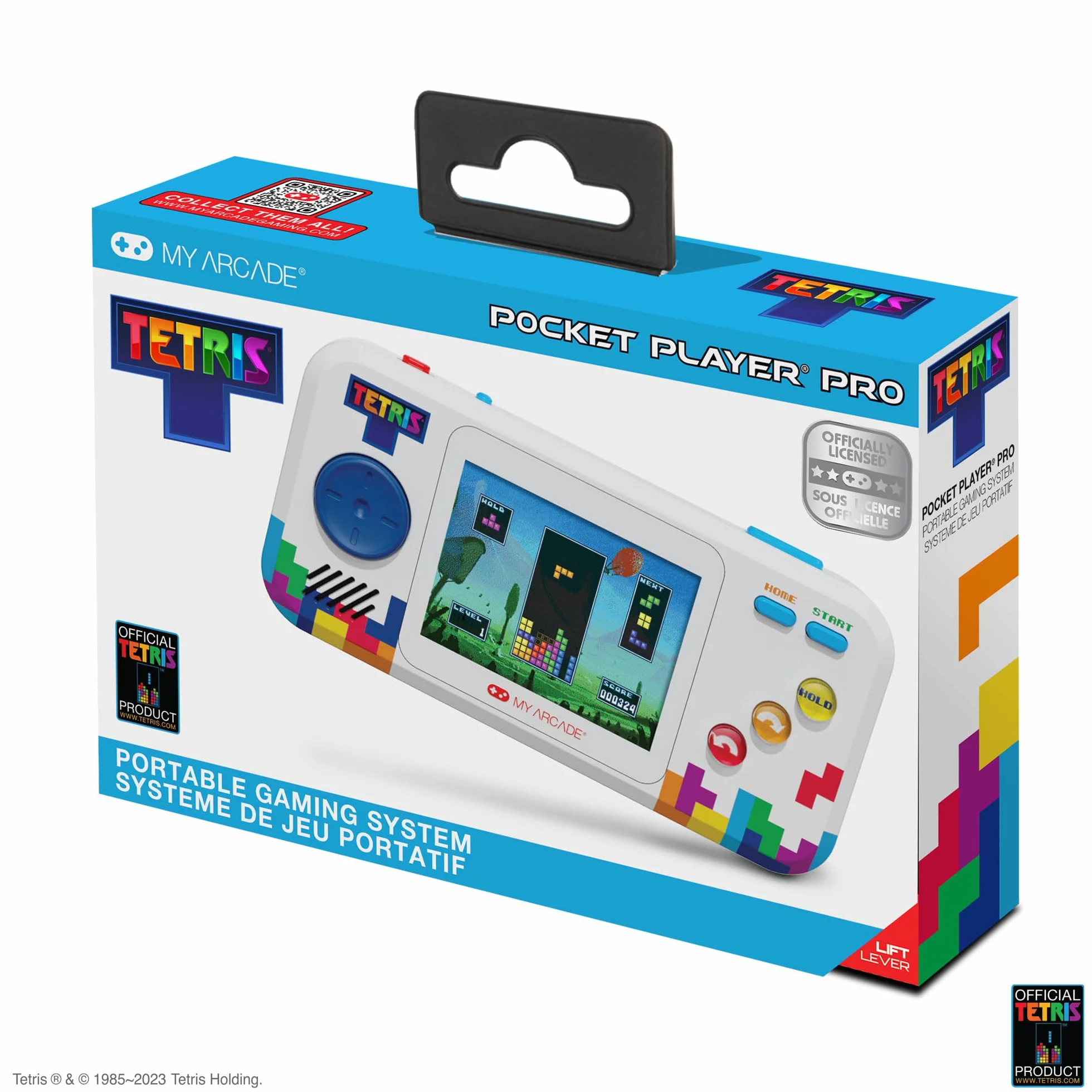 My Arcade DGUNL-7028 Tetris Pocket Player Pro Portable Handheld Gaming System