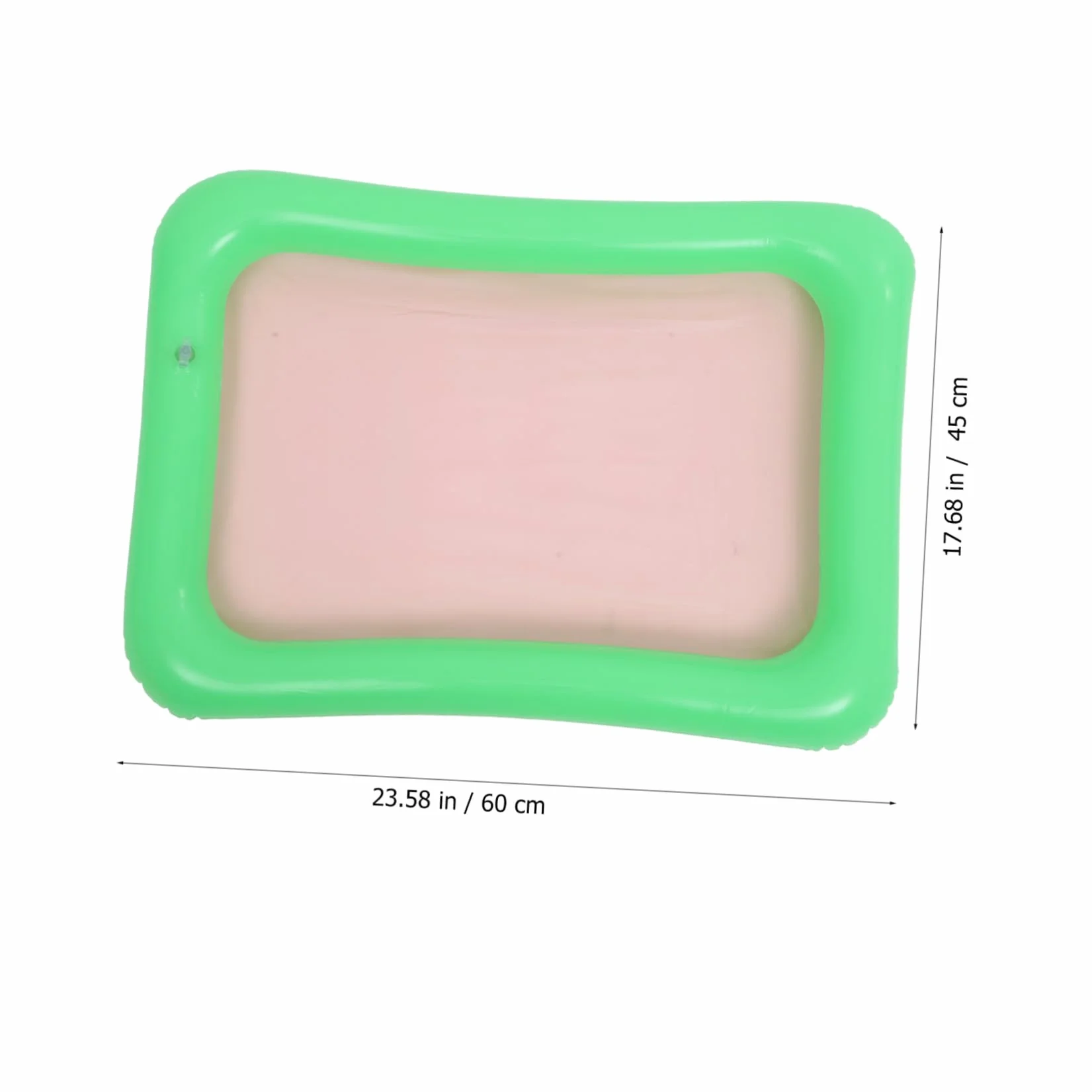 ifundom Nadmuchiwana Taca Do Piasku dla Chłopiec Dziewczynka Wielofunkcyjna Piaskownica Inflatable Mini Staw Łowienia Zabawek Przenośny Stół Piasku i Zabaw Idealna Lato