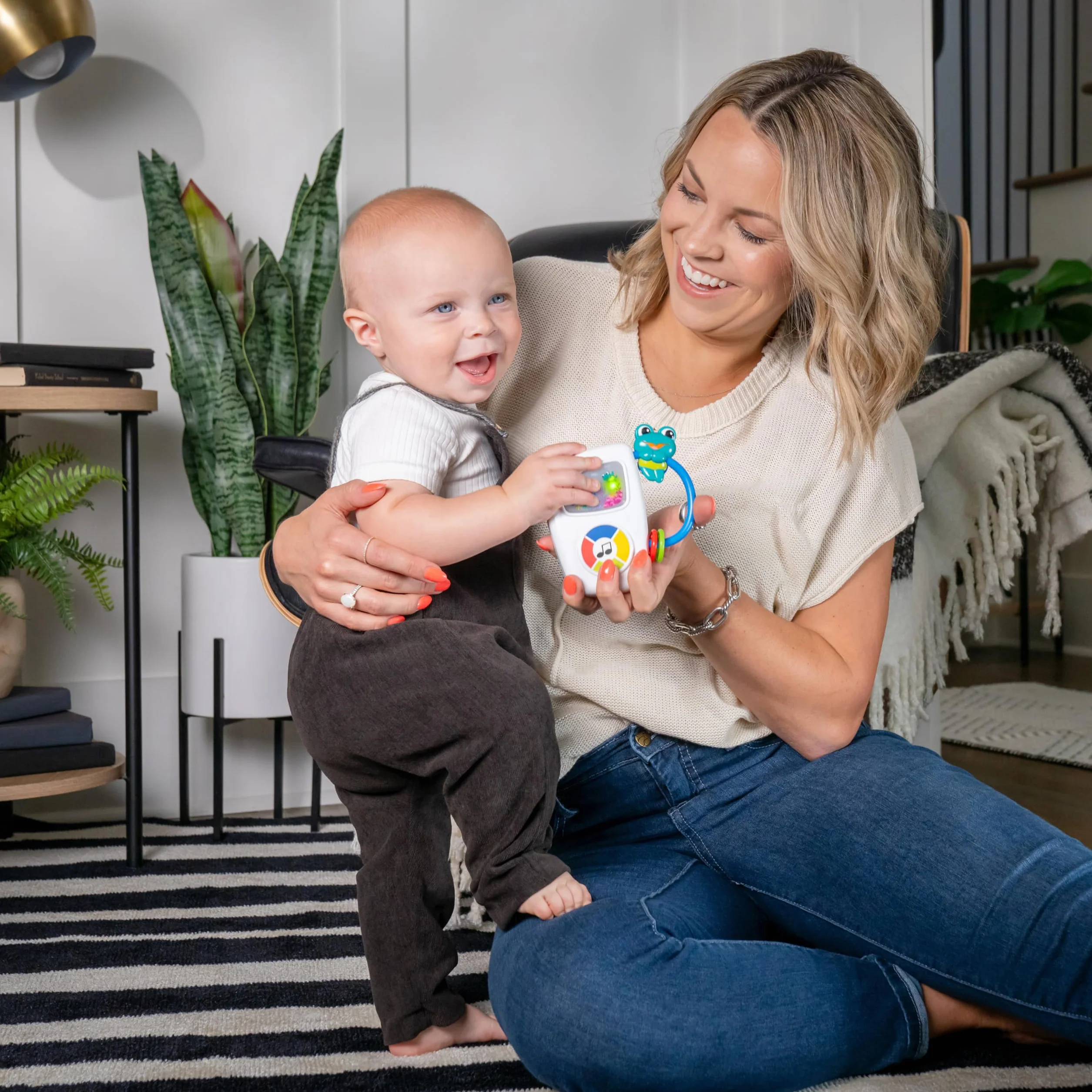 Baby Einstein Ocean Explorers morskie melodie muzyczne świecące zabawki, wiek 3+ miesiące