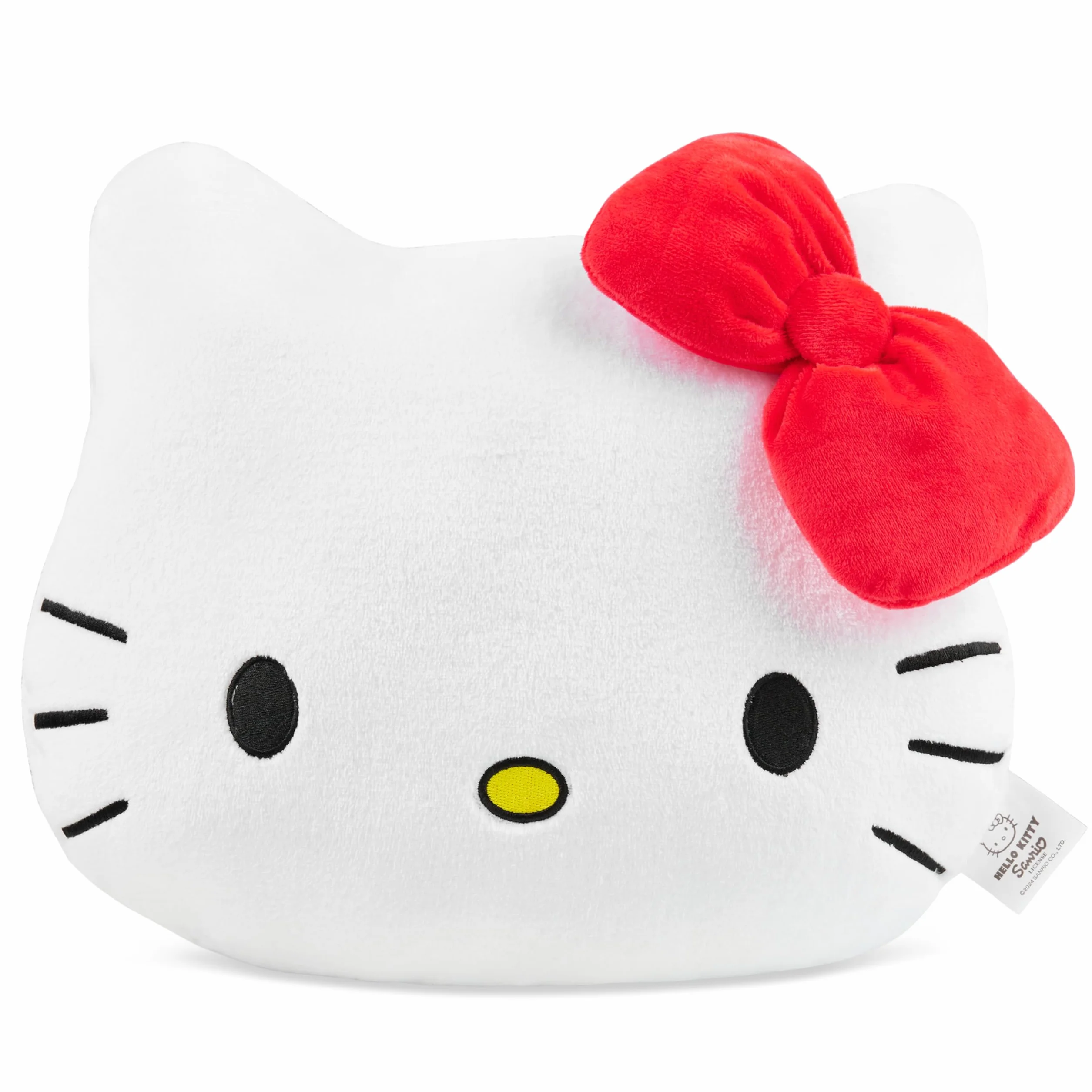 Hello Kitty Pluszowa poduszka 3D na sofę, łóżko, przytulenie poduszki kobiety nastolatki dzieci 37 x 32 cm - wystrój domu