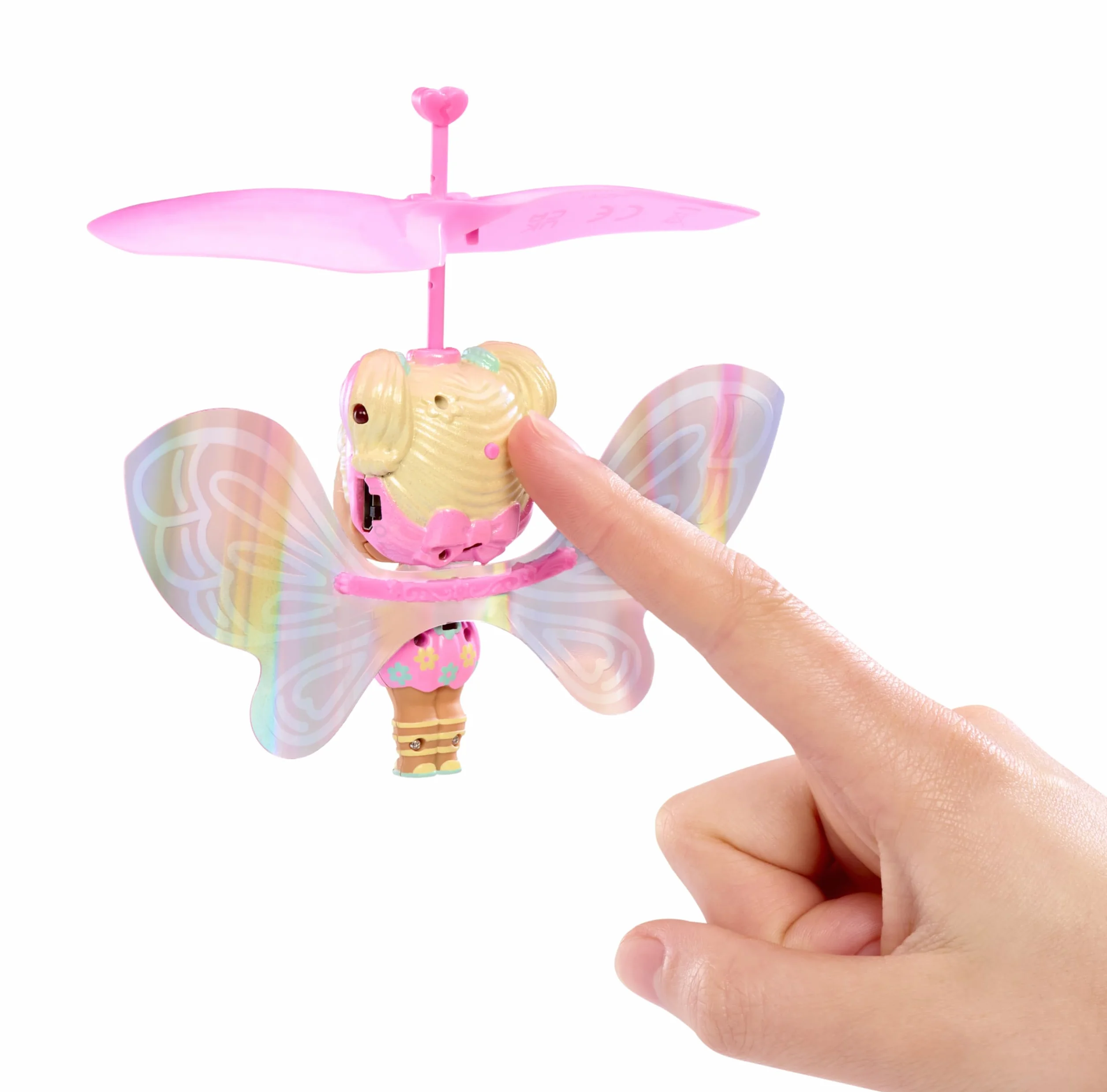 L.O.L. Surprise! Magic Flyers Fairies Tots – Flower Child – Zawiera 1 Laleczkę i Magiczną Różdżkę, w Opakowaniu w Kształcie Kwiatu. Zbierz Obie Wróżki z Tej Kolekcji