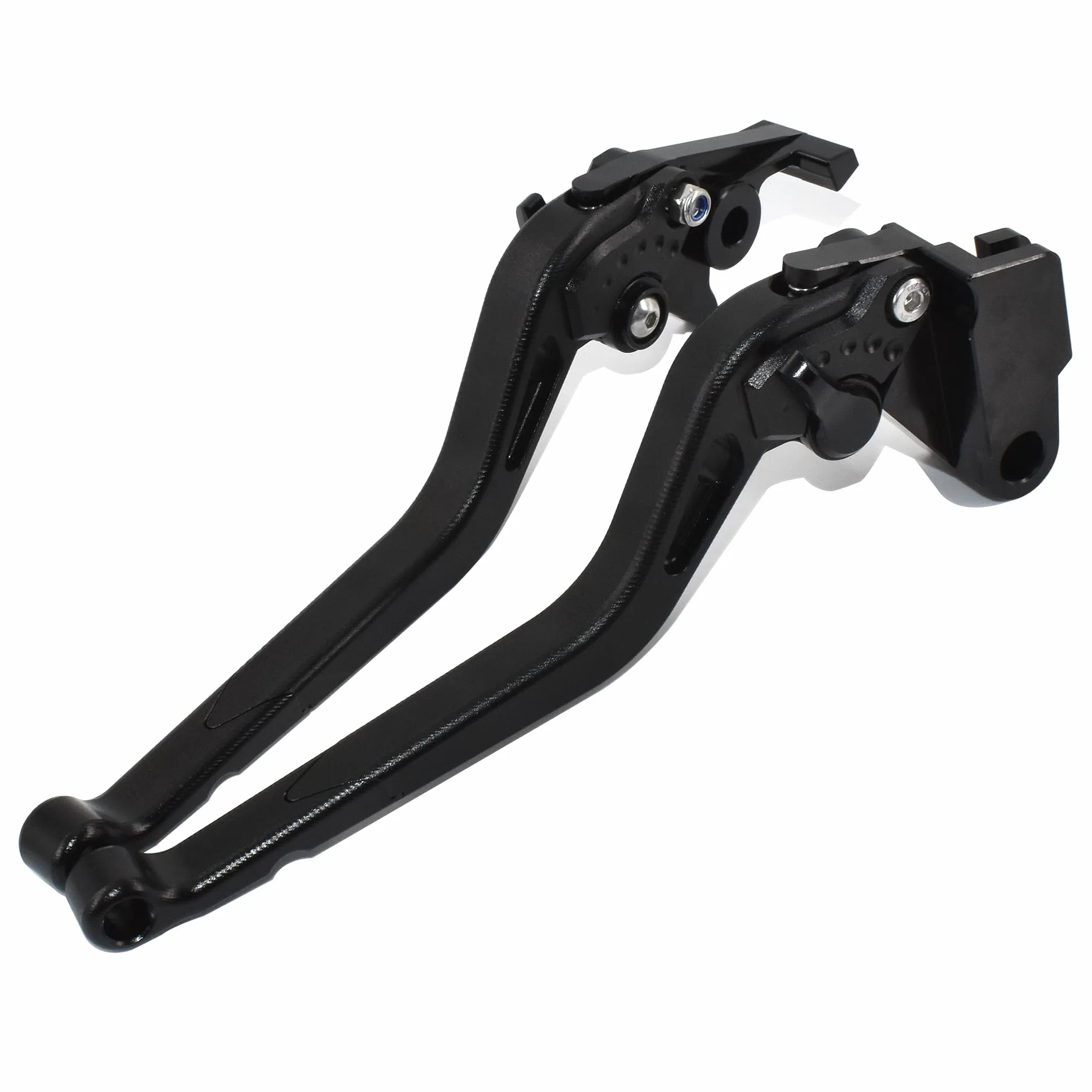ESPEEDMTC Do Triumph BONNEVILLE T100 T120 2016-2022 CNC stop aluminium długi rozmiar hamulca sprzęgła akcesoria (czarny), 2DCNJ-BONNEVILLE-T120