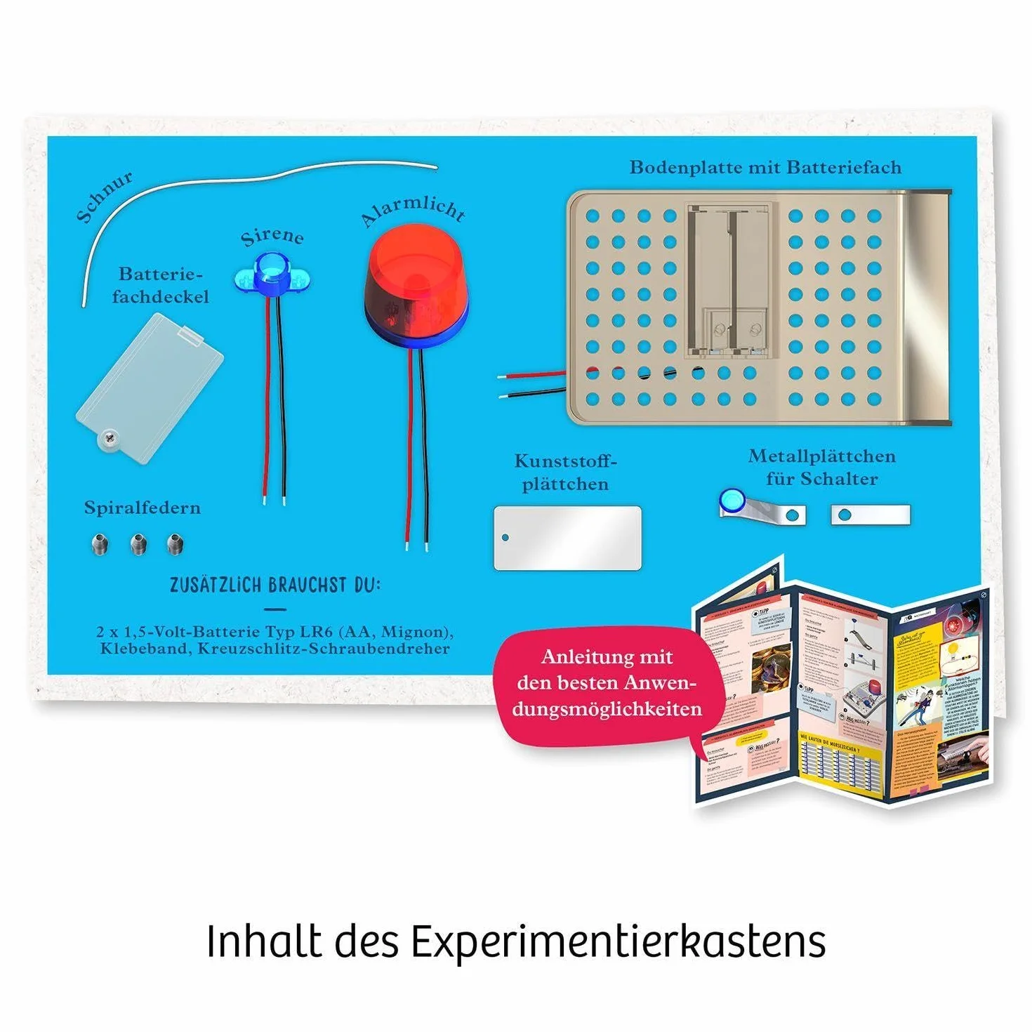 Elektro-Alarm: Experimentierkasten