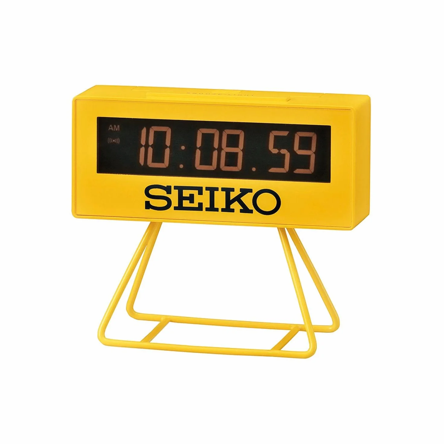 Seiko Zegar Sportowy, Tworzywo Sztuczne, Żółty