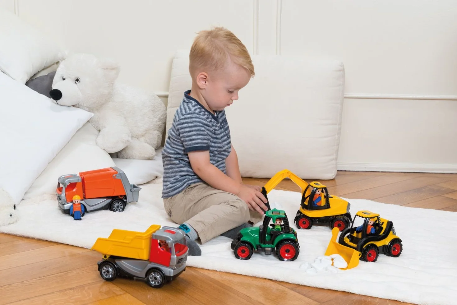 Lena Truckies Traktor z przyczepĂ 38 cm