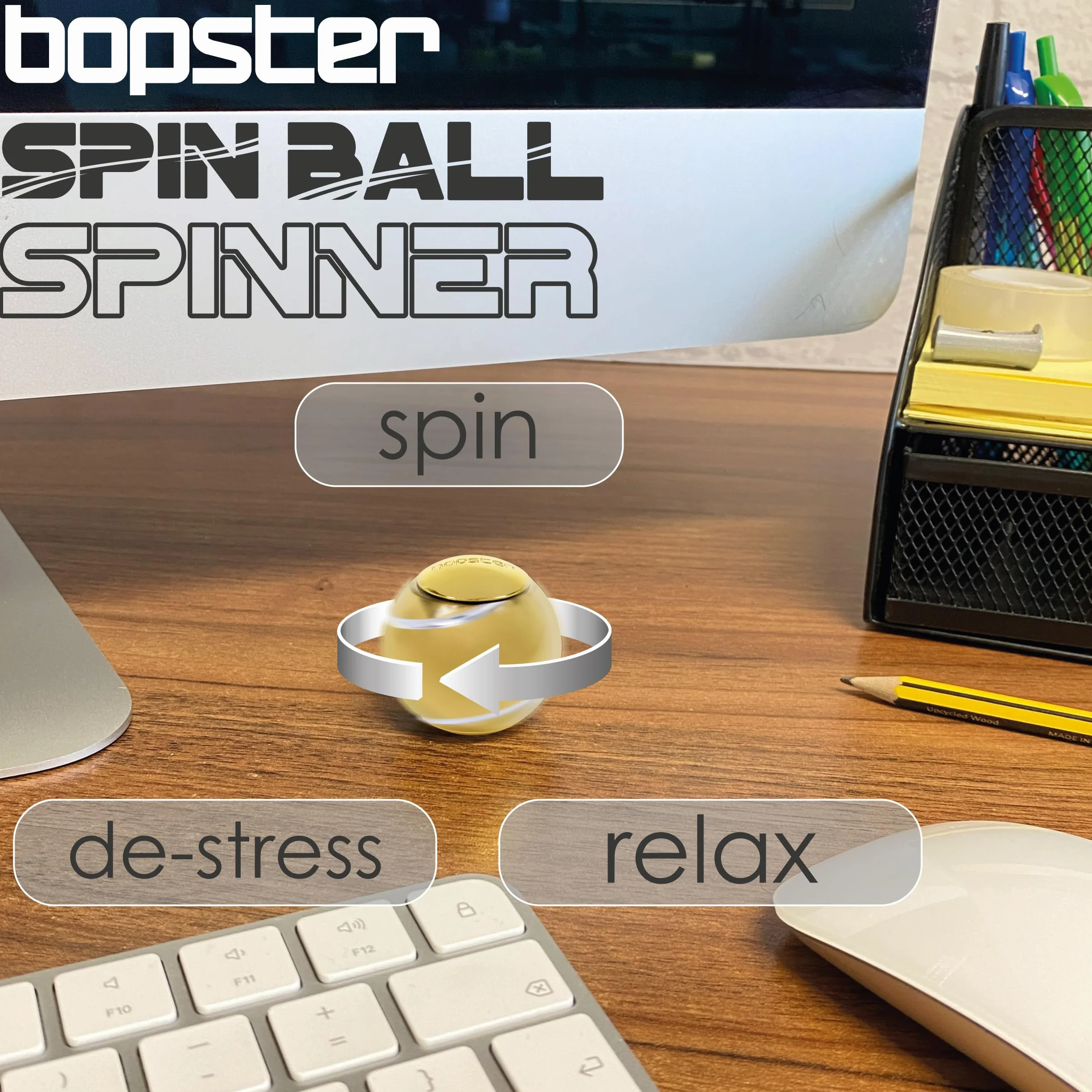 bopster Spin Ball - Gold