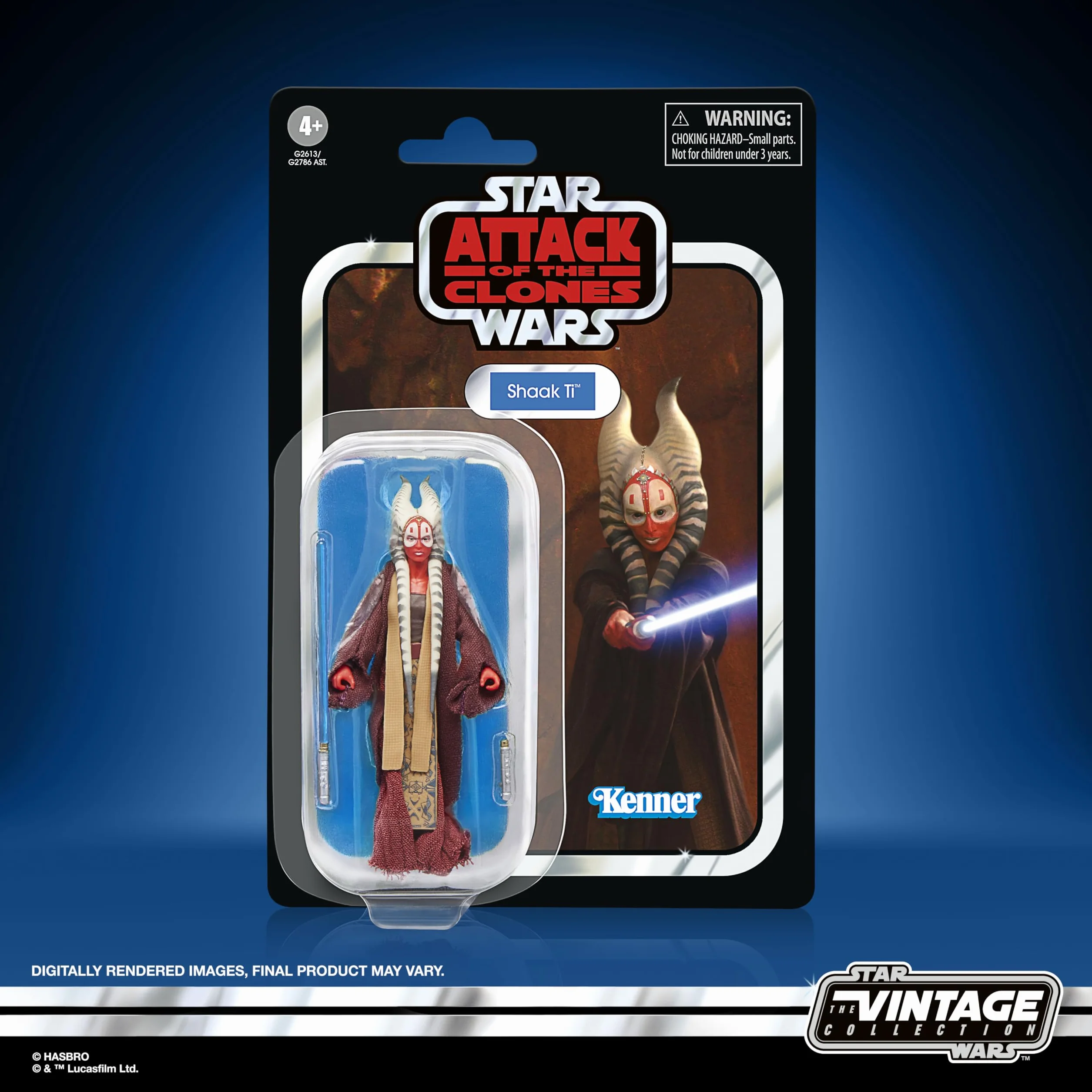 Shaak Ti z serii Star Wars The Vintage Collection, wysokiej jakości 9,5-centymetrowa figurka kolekcjonerska z filmu Gwiezdne wojny: Atak klonów