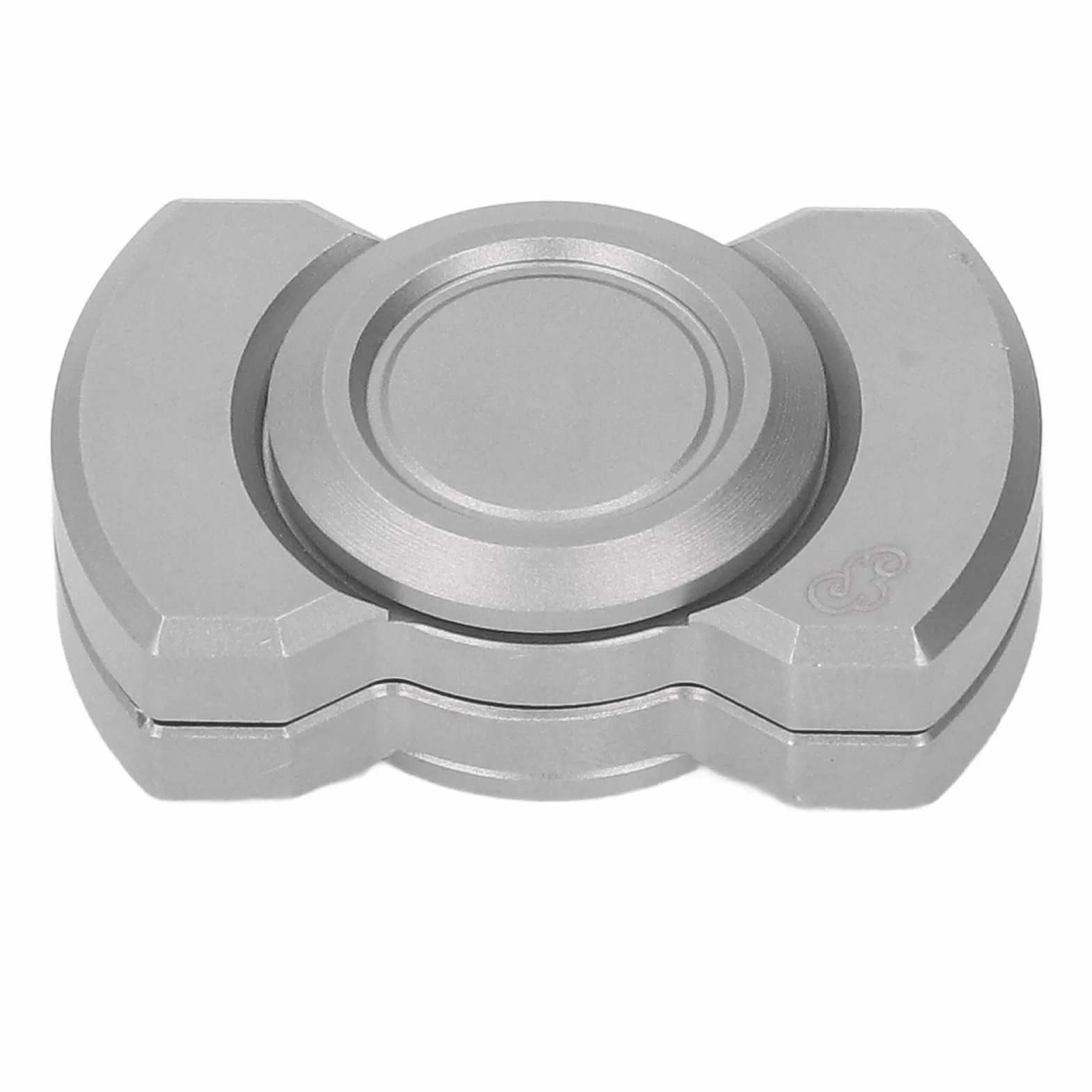 Relief Stress Slider, przenośna zabawka, lekka, ergonomiczna, wytrzymała, wielofunkcyjny metal, do ADHD (srebrny)