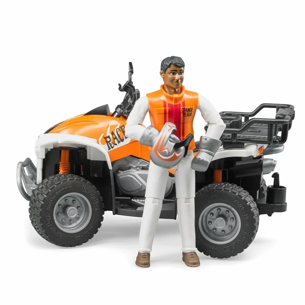 bruder 63000 - Quad z kierowcą, figurka, pojazd, pojazd terenowy