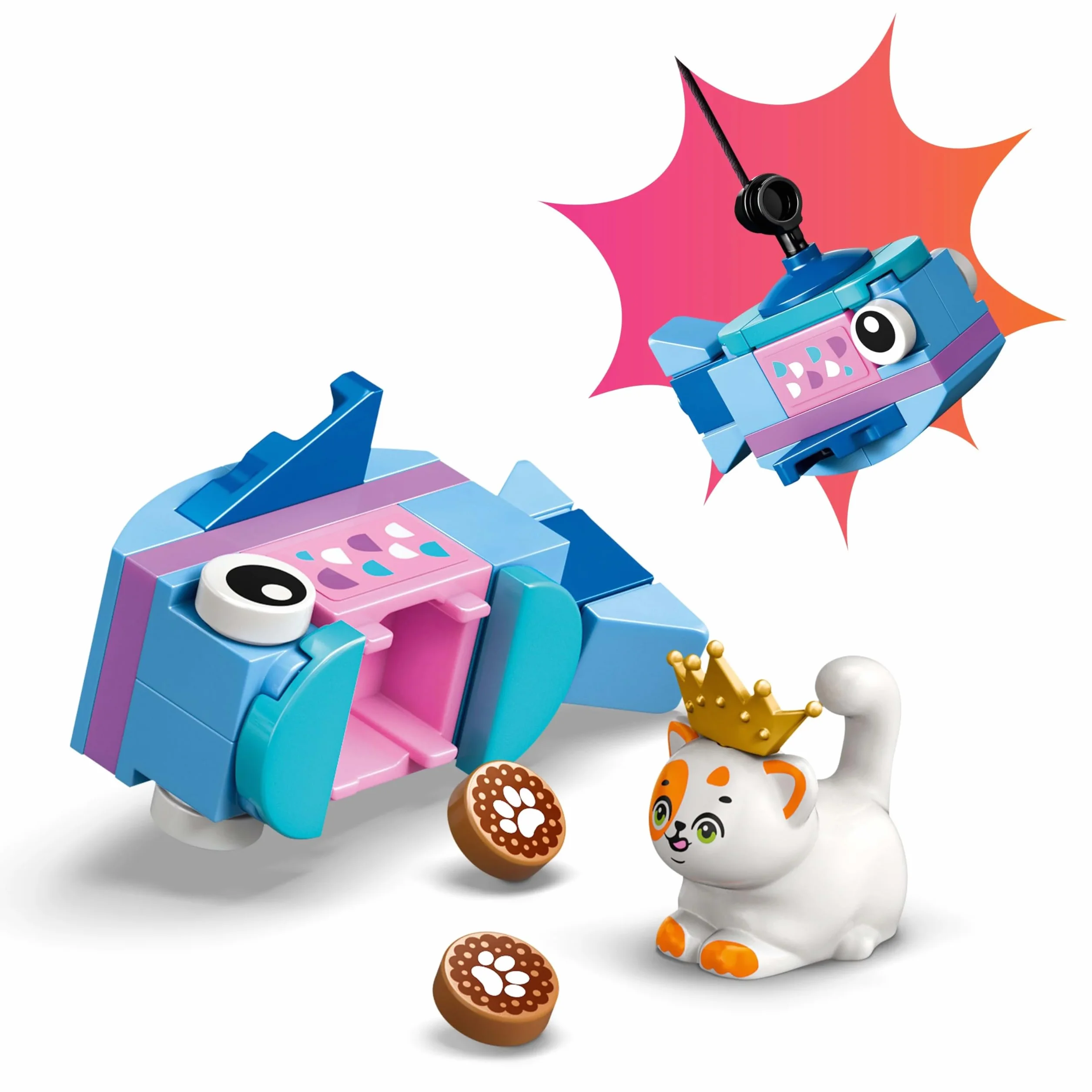 LEGO Friends Kocie przyjęcie urodzinowe i domek na drzewie, zabawka dla dziecka z pięcioma figurkami zwierząt, zestaw dla 6-latki i pomysł na prezent dla dziewczynki, chłopca, miłośnika kotów 42666