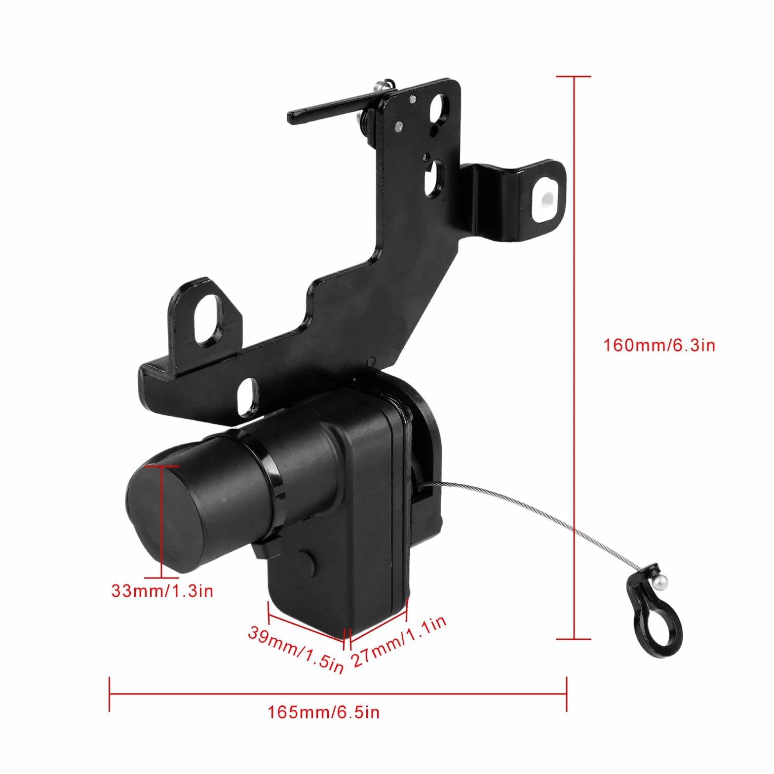 Front Power Frunk Soft Closing, Power Frunk Soft Closing do TSL Model Y 2021-2024 Trunk Auto Close, elektryczna osłona ssania automatycznego zamykania zamka (model Y 2021-2024)
