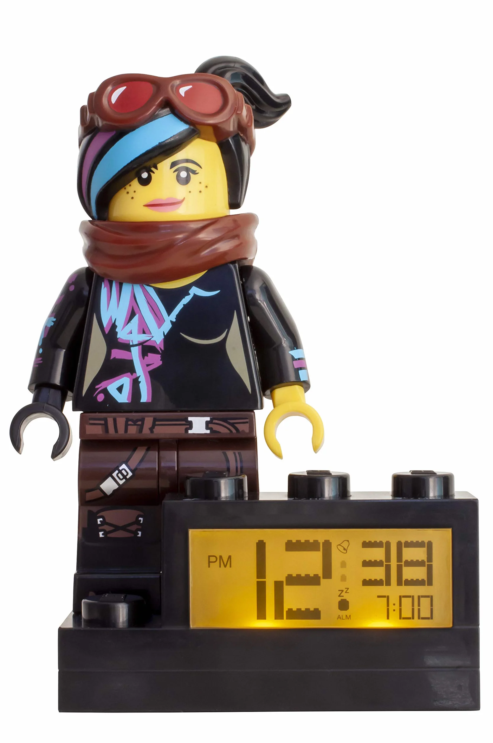 LEGO Film 2 9003974 Wyldstyle dziecięcy miniaturowy budzik