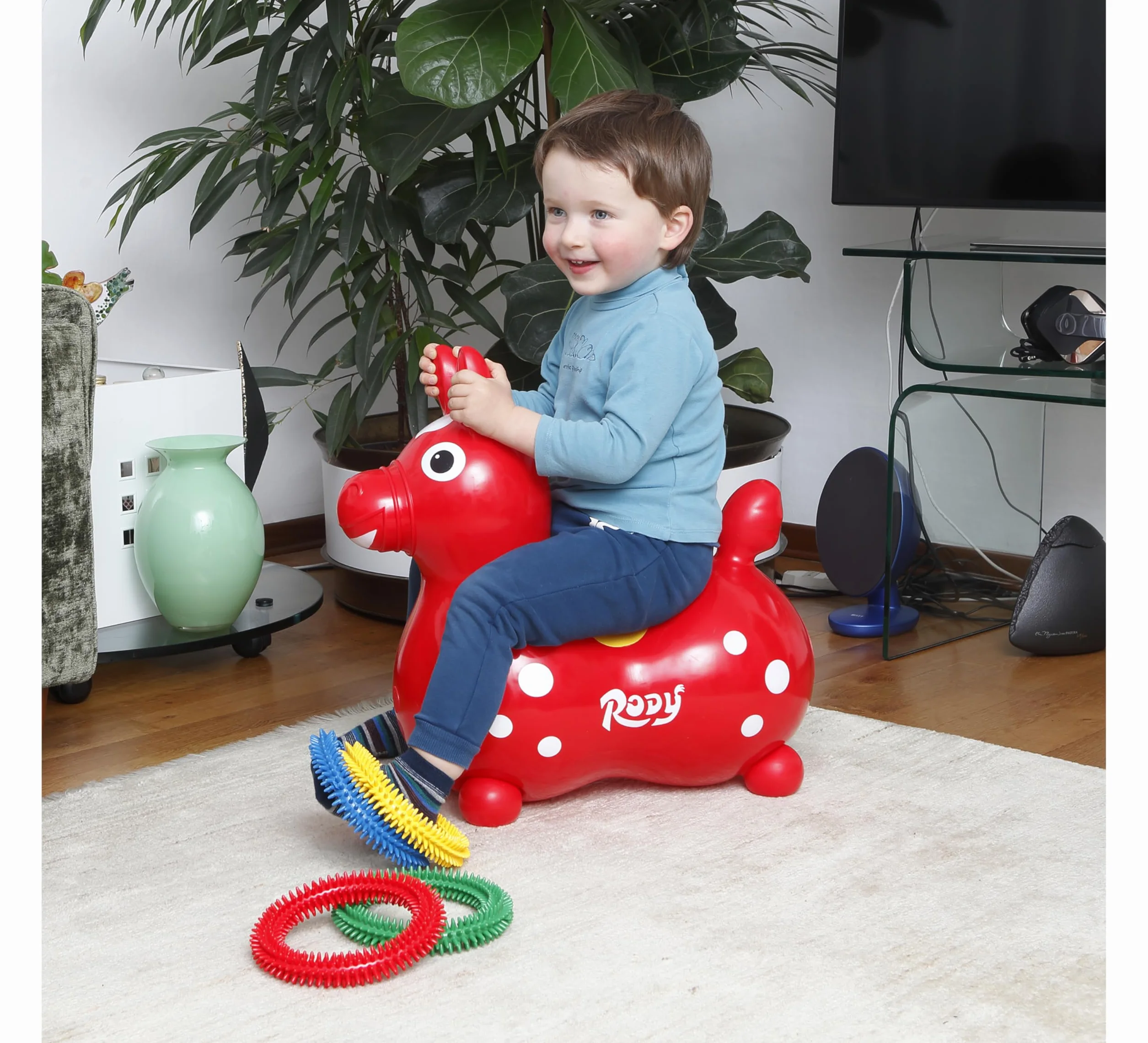 GYMNIC - Rody Jumping Horse Green