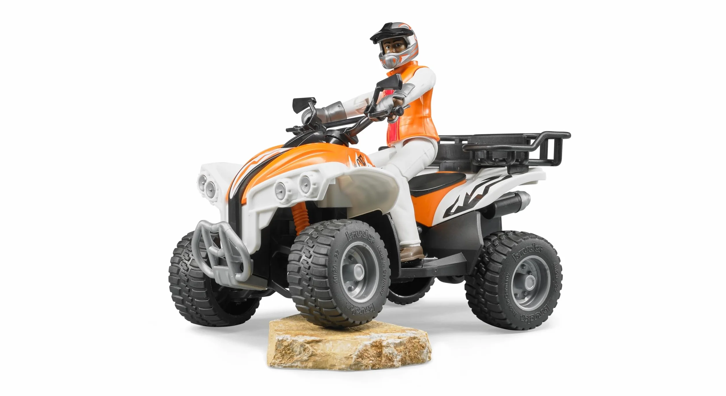 bruder 63000 - Quad z kierowcą, figurka, pojazd, pojazd terenowy