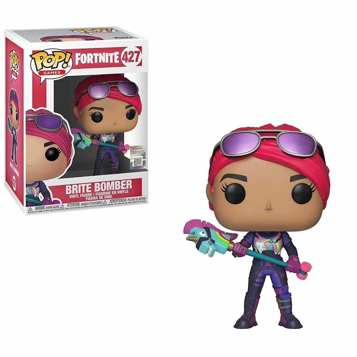 Pop Fortnite Brite Bomber Vinyl Figure