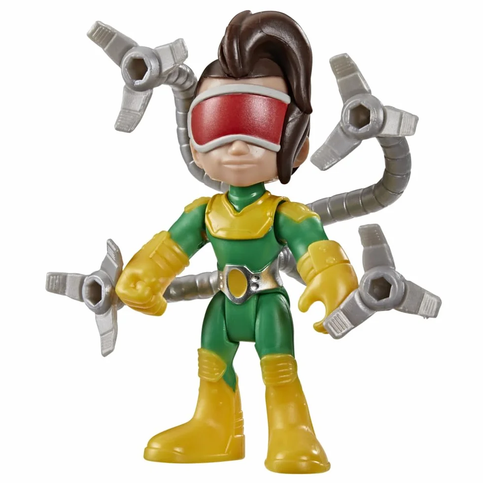 Doc Ock z serialu ""Spidey i super-kumple"" Marvela, zabawka z dodatkiem, figurki w skali 7,6 cm, zabawki z superbohaterami dla dzieci, wiek: od 3 lat