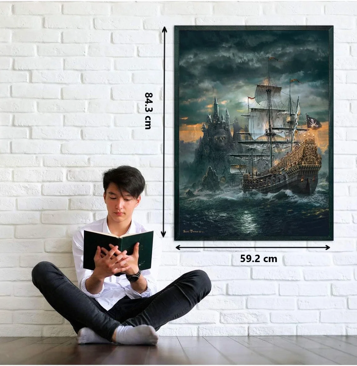 Clementoni Statek Piracki Puzzle Do Układania, Wielokolorowy, 1500 Elementów, 31682,3