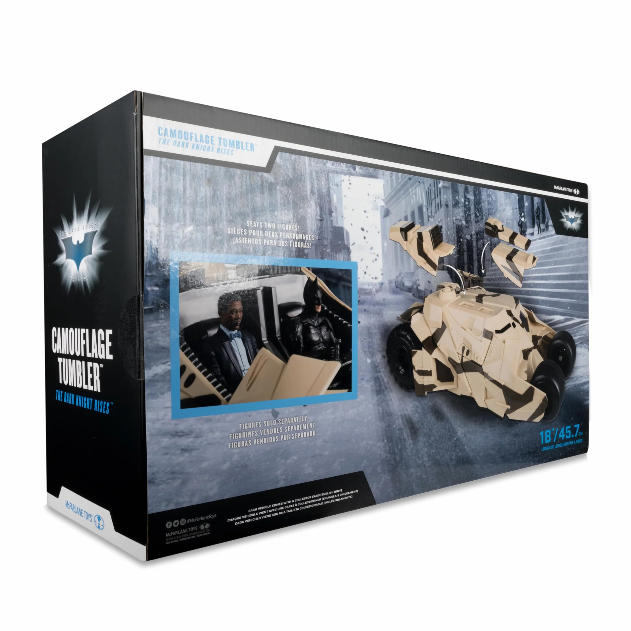 McFarlane Toys Kubek kamuflażowy DC Multiverse (The Dark Knight Rises) Gold Label Vehicle