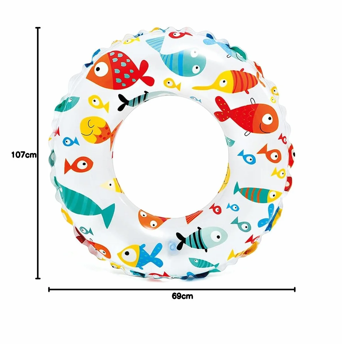 Intex - Rurka do pływania, żywy nadruk, 51 cm (różne wzory)