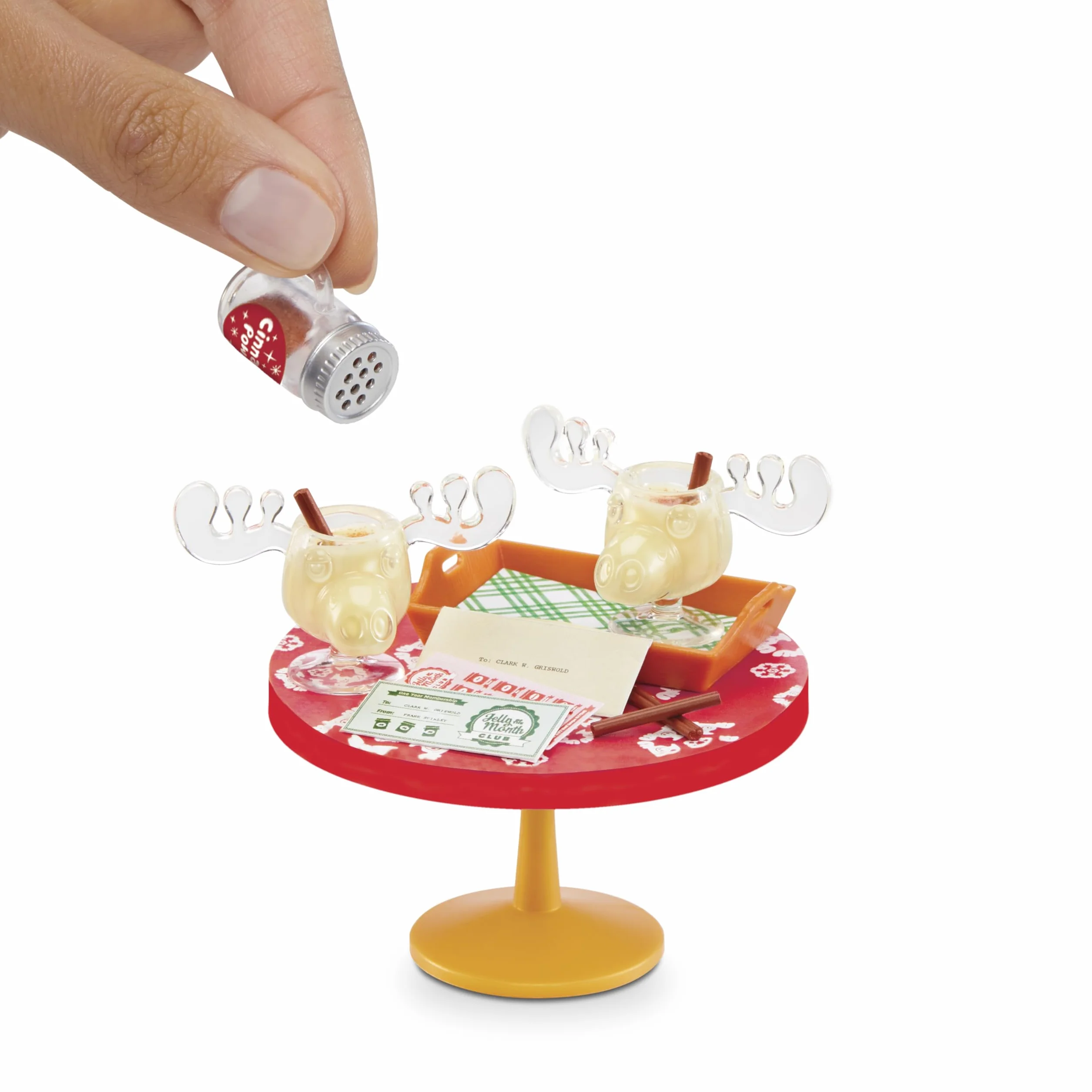 MGA's Miniverse Make It Mini Holiday Series - Diner - Mini figurki kolekcjonerskie W krzywym zwierciadle: Witaj, święty Mikołaju, DIY - NIEJADALNE - dla Nastolatków, Dorosłych, Kolekcjonerów i Dzieci
