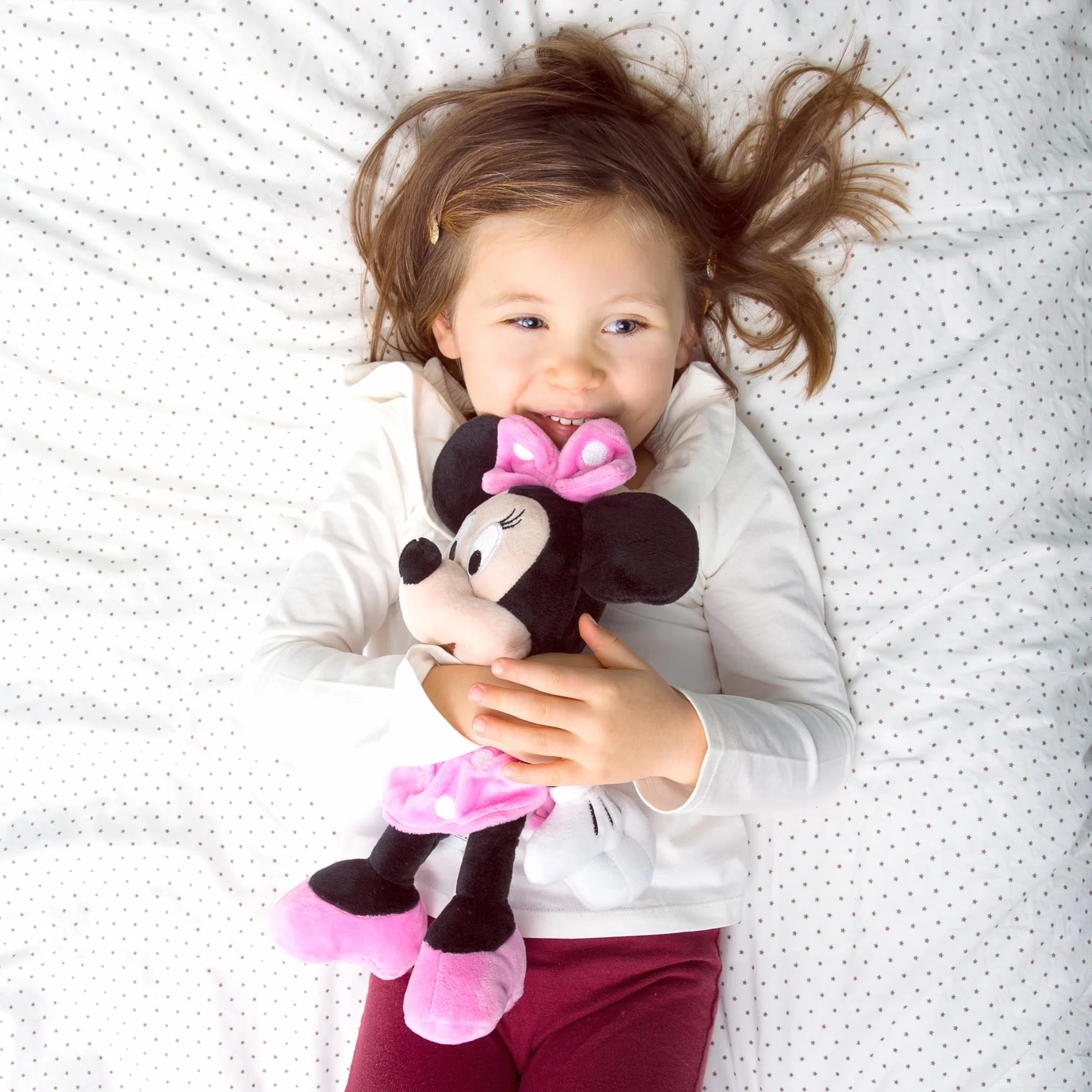 Simba Disney Maskotka pluszowa Minnie 35cm 6315870230 różowa