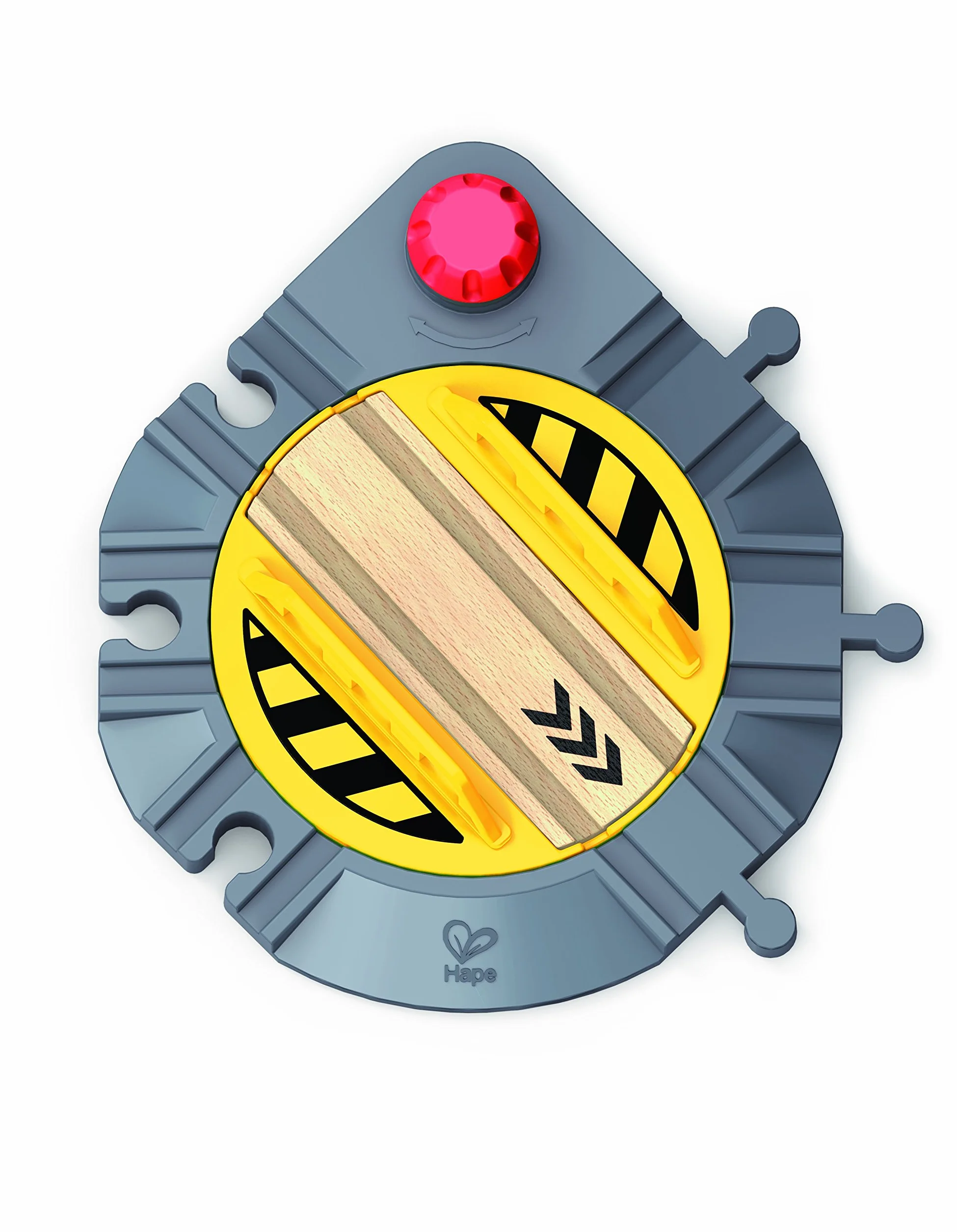 Hape HAP-E3723 Adjustable Rail Turntable, Multi-Colour
