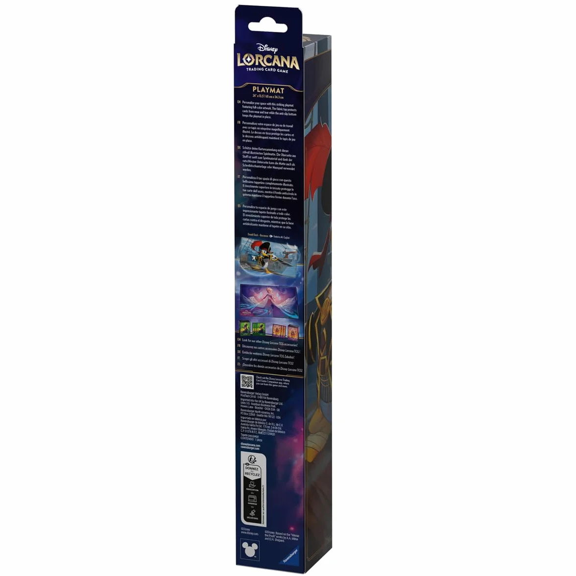 Disney Lorcana TCG: Azurblaues Meer - Spielmatte Donald Duck