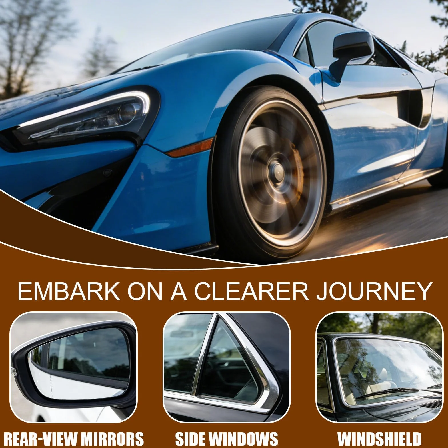 Car Glass Oil Film Remover, 100 ml Extra Stark Automotive Oil Film, Samochodowy środek do czyszczenia szyb, olejoodporny do szyb, wsteczne, do użytku domowego, wodoodporność, trwały efekt