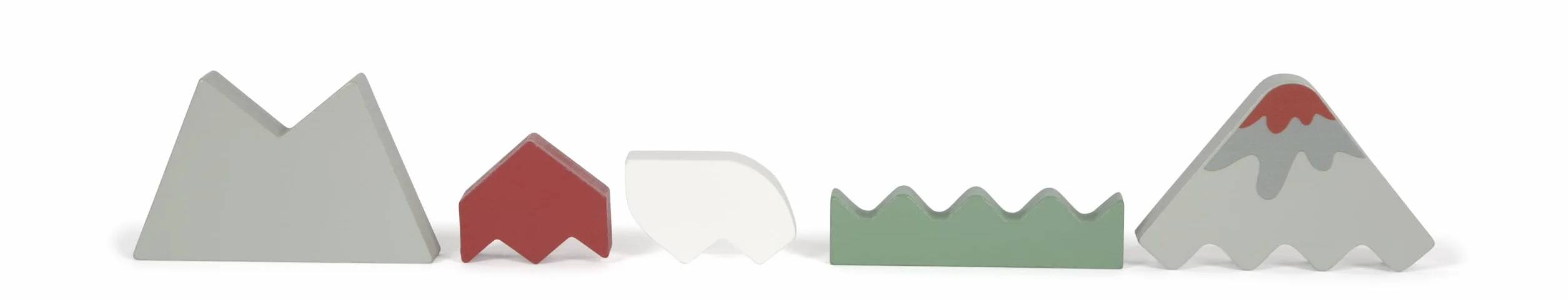 Drewniane Klocki konstrukcyjne Dino Small Foot