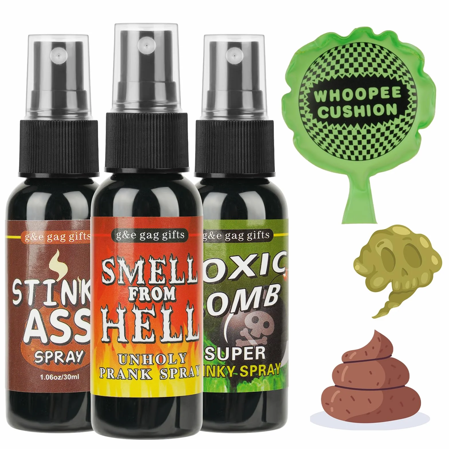 OSDUE Fart Spray Płynna Zabawka Śmierdzący Zapach Narzędzie dla Dzieci i Dorosłych