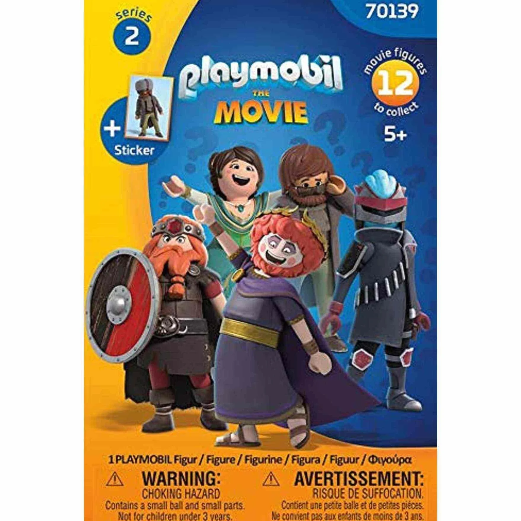 PLAYMOBIL: THE MOVIE 70139 Figures (2. edycja), od 5 lat
