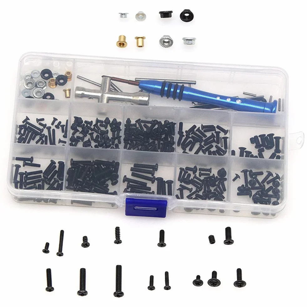 RC Car Screw Kit Rc Car Tool Kit Repair Tool Sworzeń sprzęgła do 1/10 RC Car Crawler Monster Trucks