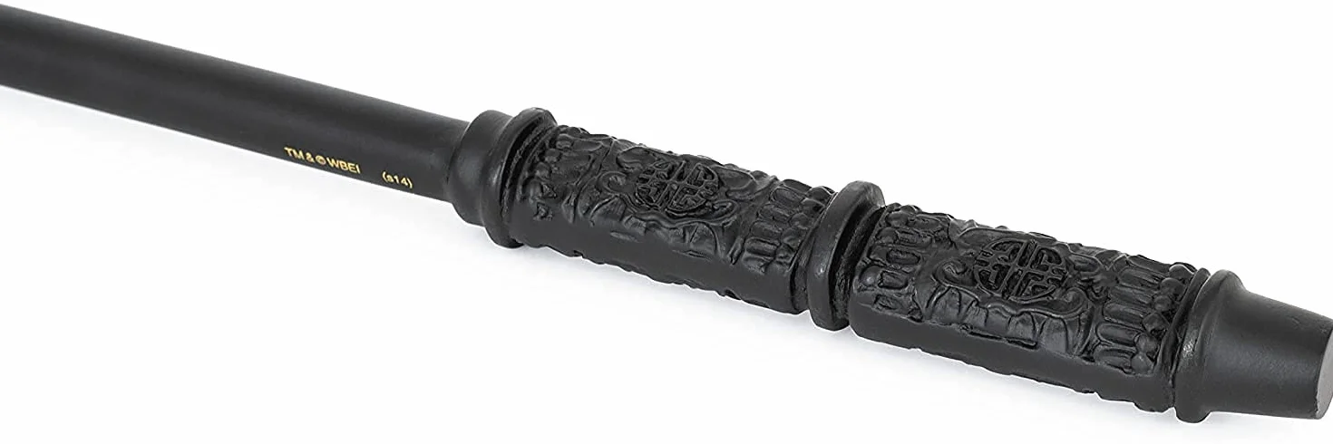 The Noble Collection Różdżka profesora Snape'a w pudełku Ollivanders 13-calowa różdżka profesora Snape'a z oryginalnym pudełkiem z różdżkami Ollivanders - Zestaw filmowy o Harrym Potterze Różdżki z rekwizytami