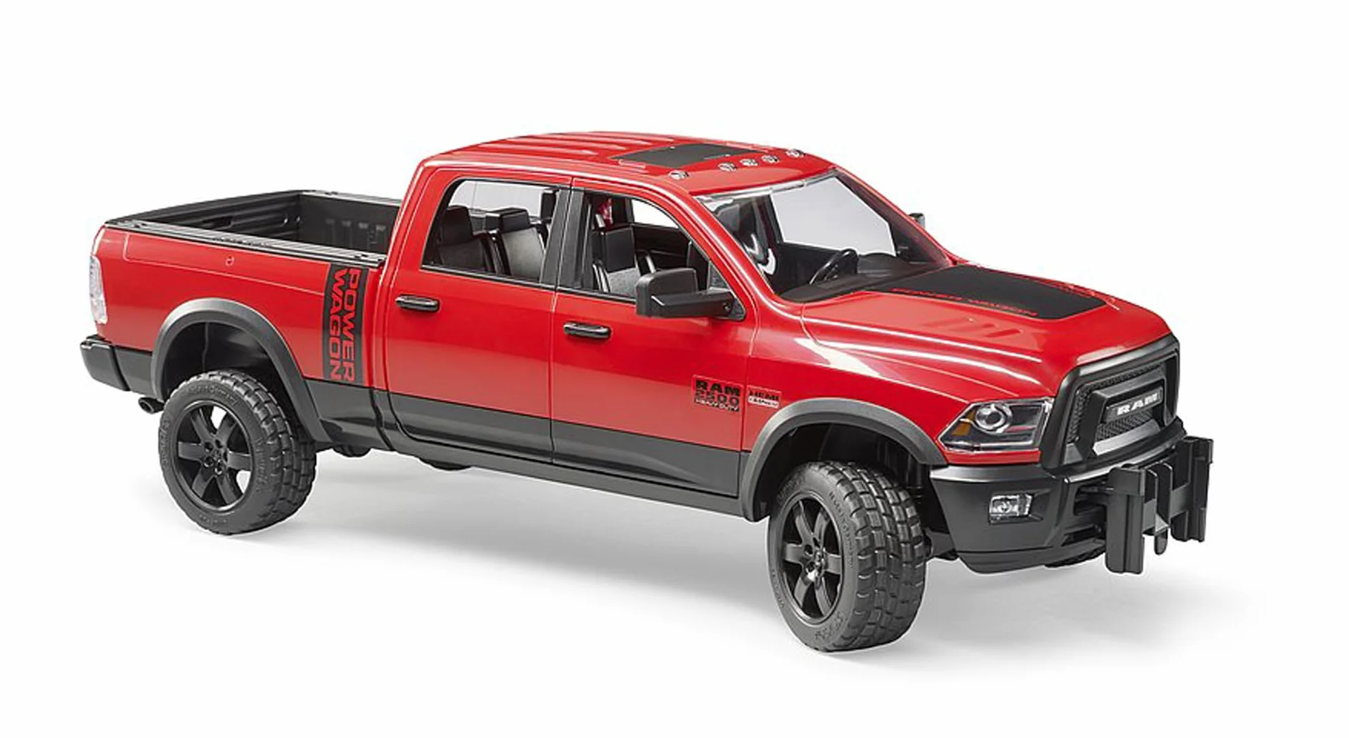bruder 02500 - RAM 2500 Power Wagon - 1:16 Pojazdy, Pick-up, 4x4, Ciężarówka z platformą, Samochód, Jeep, Zabawki