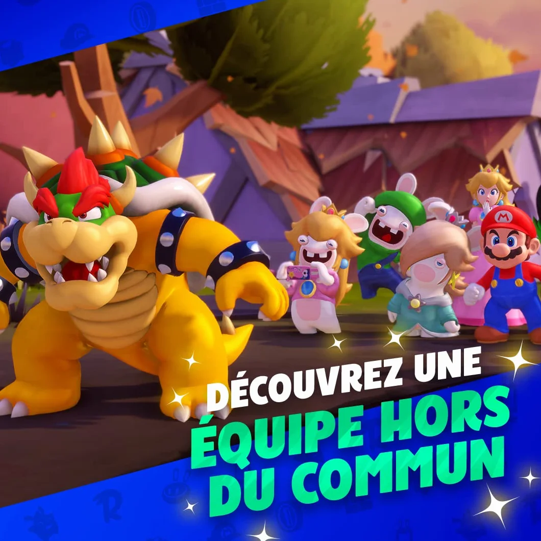 Ubisoft Mario + The Lapins Cretins Sparks of Hope Nintendo Switch gra wideo dla rodzin, zwykłych graczy, w każdym wieku