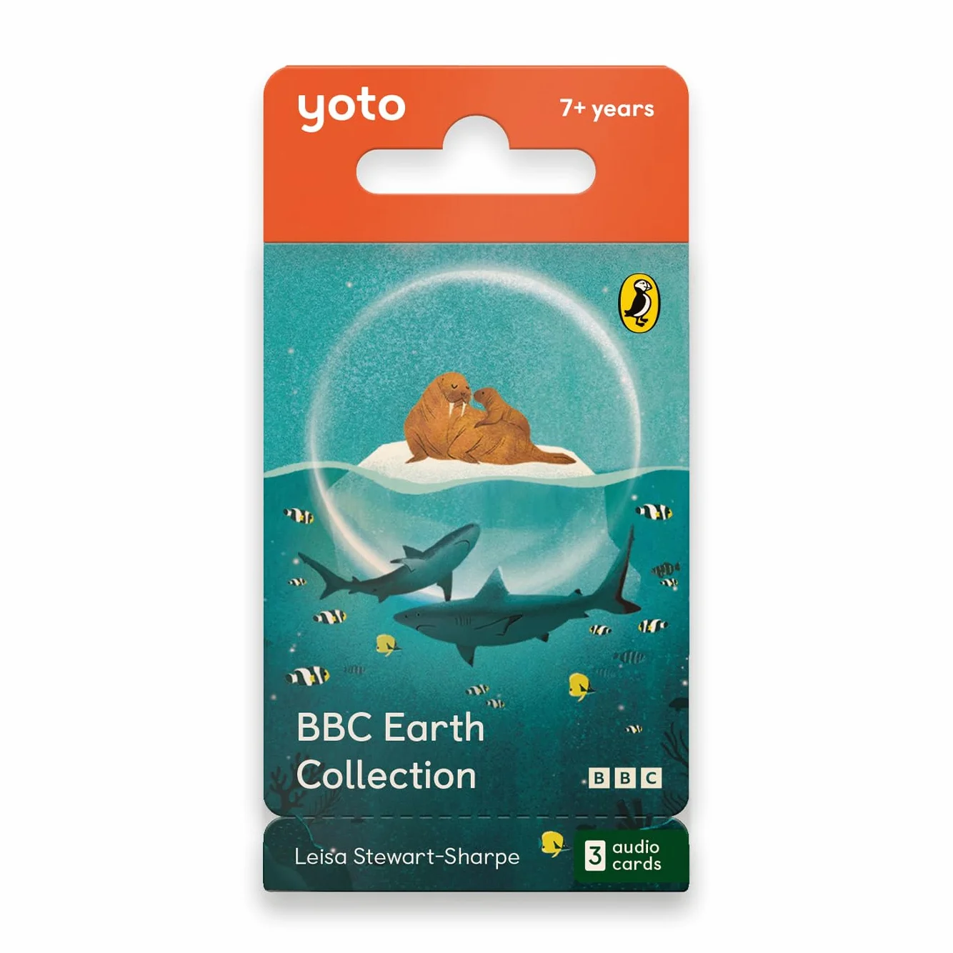 Yoto BBC Earth Collection – karta audio dla dzieci do użytku z odtwarzaczem i mini urządzeniem audio All-in-1, edukacyjne słuchanie bez ekranu z zabawnymi historiami do nauki, dla dzieci od 7 lat+