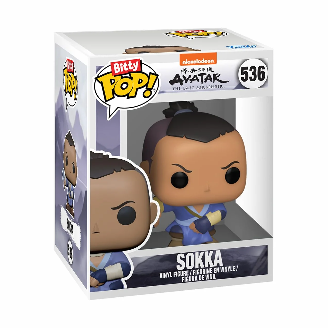 Funko Bitty POP! Avatar: the Last Airbenderand A Surprise Mystery Mini figurka - 0,9 cala (2,2 cm) do kolekcjonowania - w zestawie półka do układania w stosy - pomysł na prezent