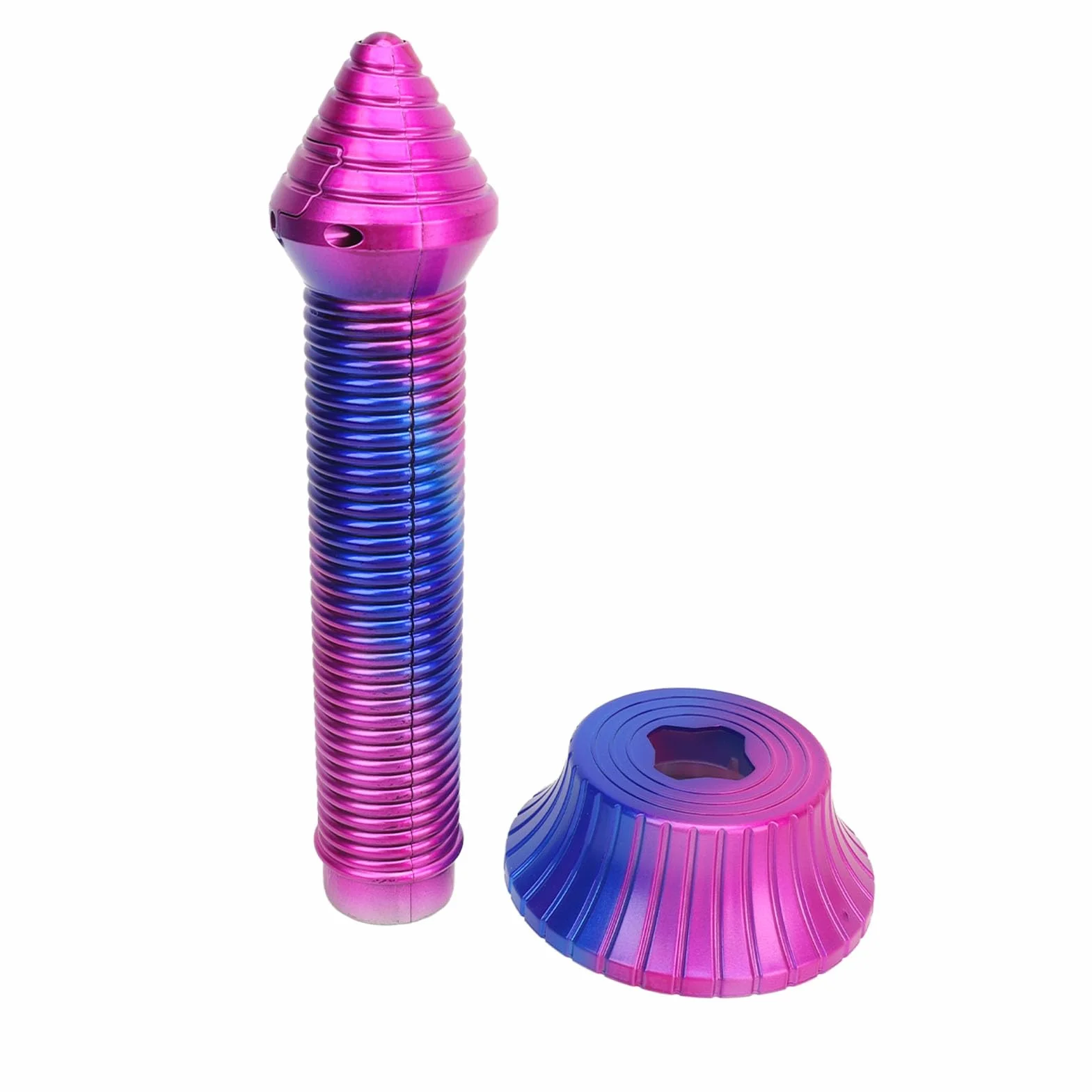 Wysuwany Miecz Miecz 3D Drukuj Spiralny Spiralny Miecz Grawitacyjny Teleskopowy Składany Miecz Przenośny Stres Ulżywszy Kolor Gradientowy Kolor Jest Ostateczny dla Thostysispiral Chapled