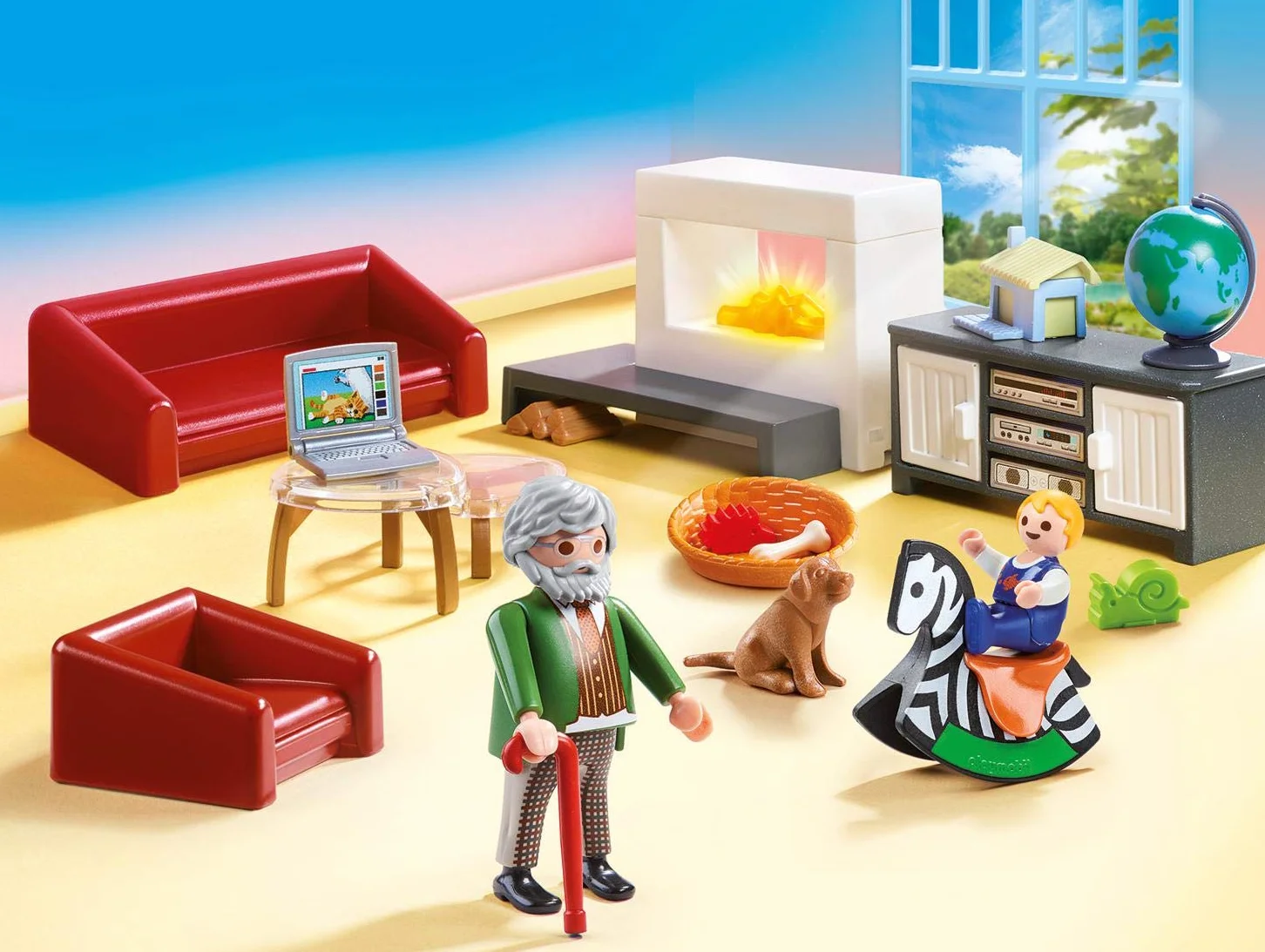 PLAYMOBIL Dollhouse 70207 Przytulny salon, od 4 lat