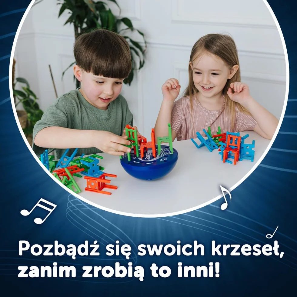 Trefl - Mistakos Platform - Zakręcona Gra Zręcznościowa, Ruchoma Platforma, Efekty Dźwiękowe, Dynamiczna Pełna Napięcia Rozgrywka, Gra dla Dzieci od 5 lat