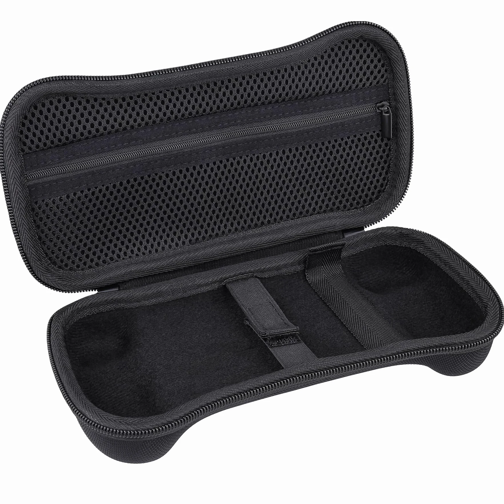 Khanka Twarde etui na przenośną konsolę do gier Anbernic RG556 Retro, torba do przechowywania na RG556 14.2 cm, ręczna konsola do gier z systemem Android, tylko obudowa (czarna)